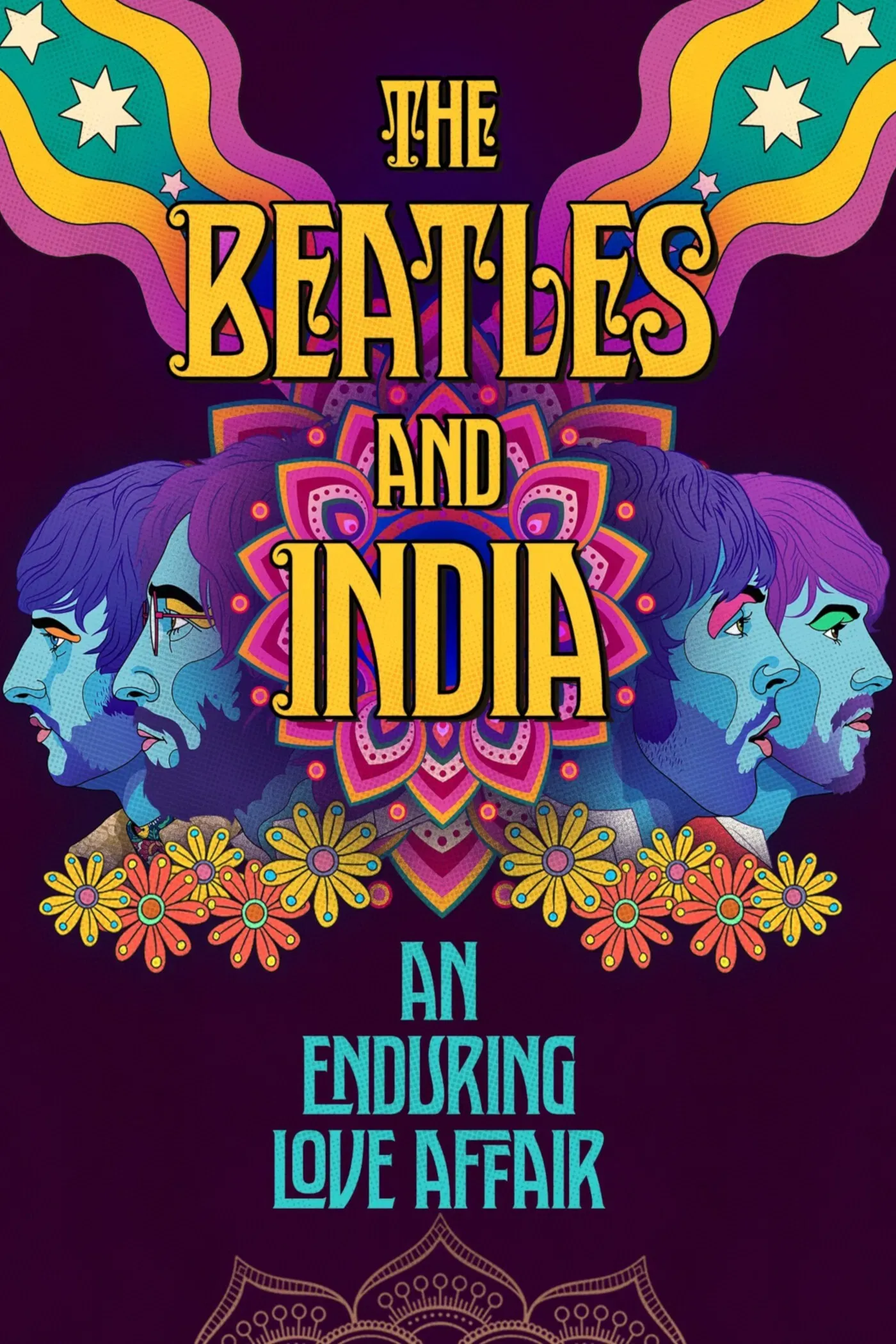 Poster of the movie The Beatles and India