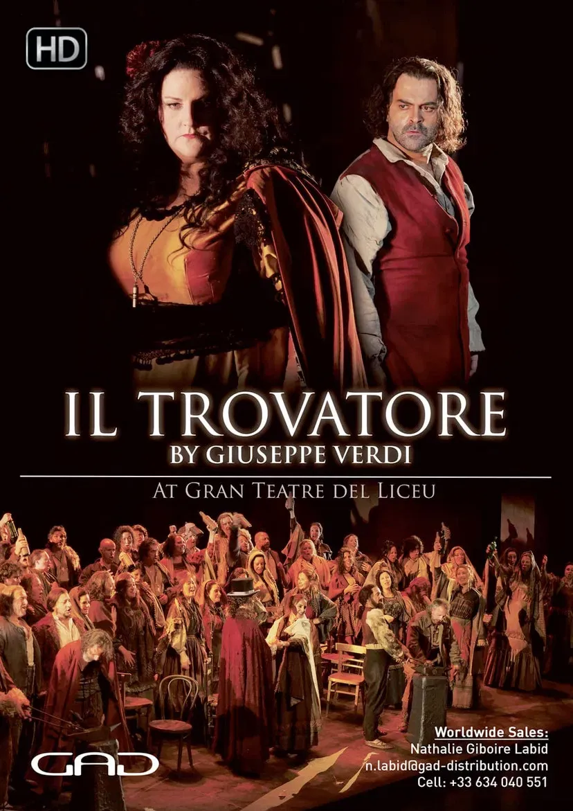 Poster of the movie Il trovatore - Liceu
