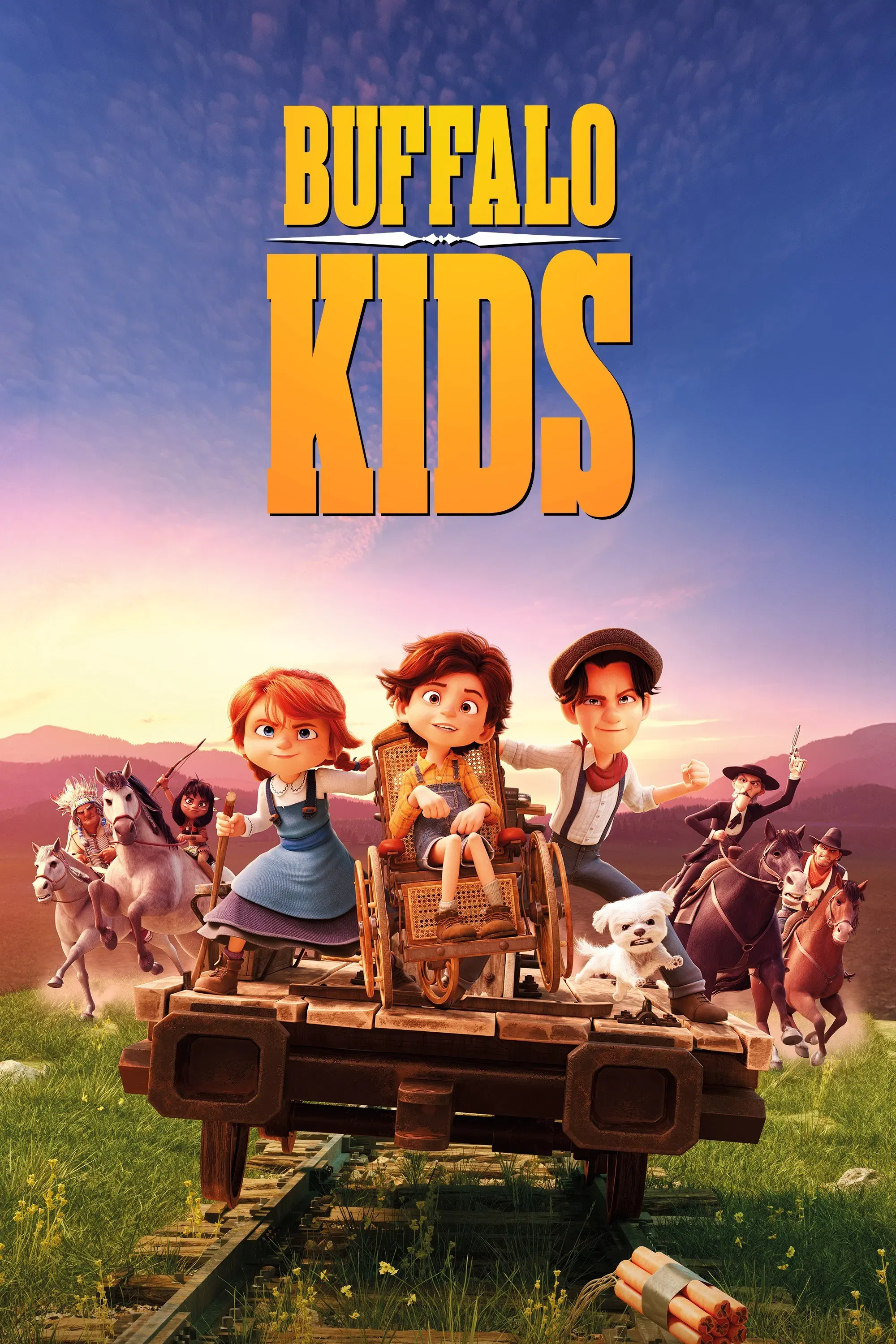 Poster of the movie Buffalo Kids