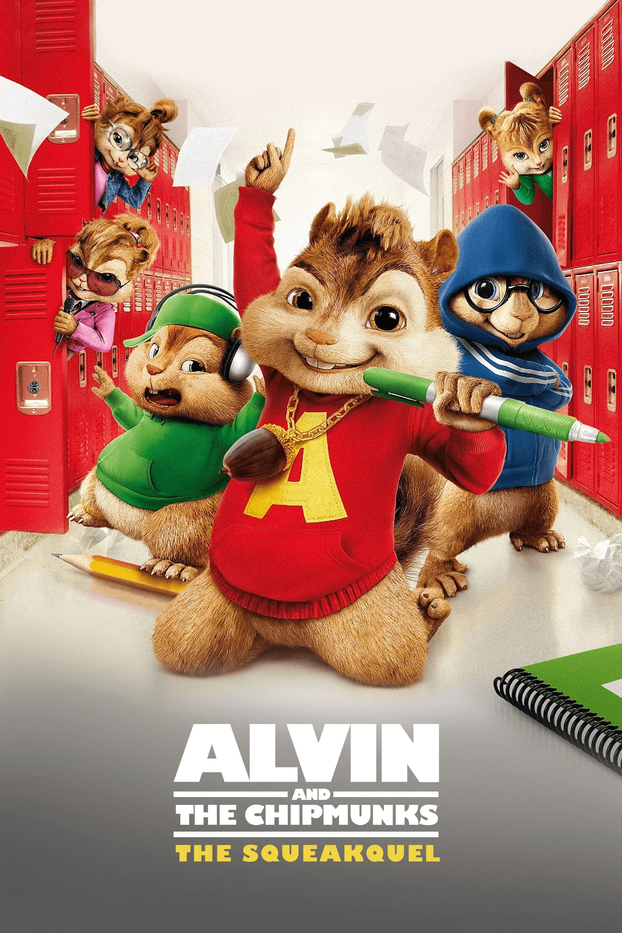 Poster for Alvin and the Chipmunks: The Squeakquel