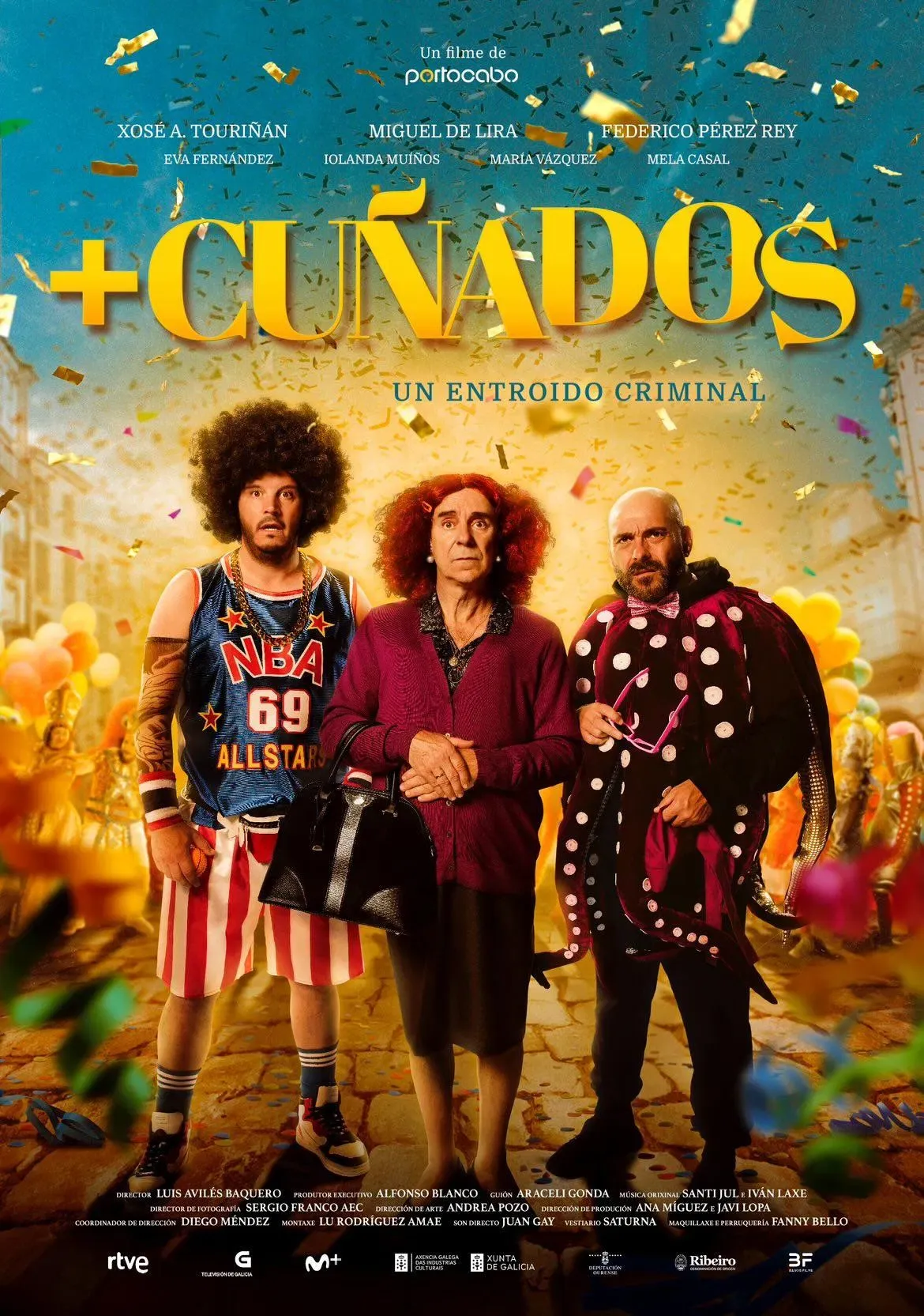 Poster of the movie +Cuñados