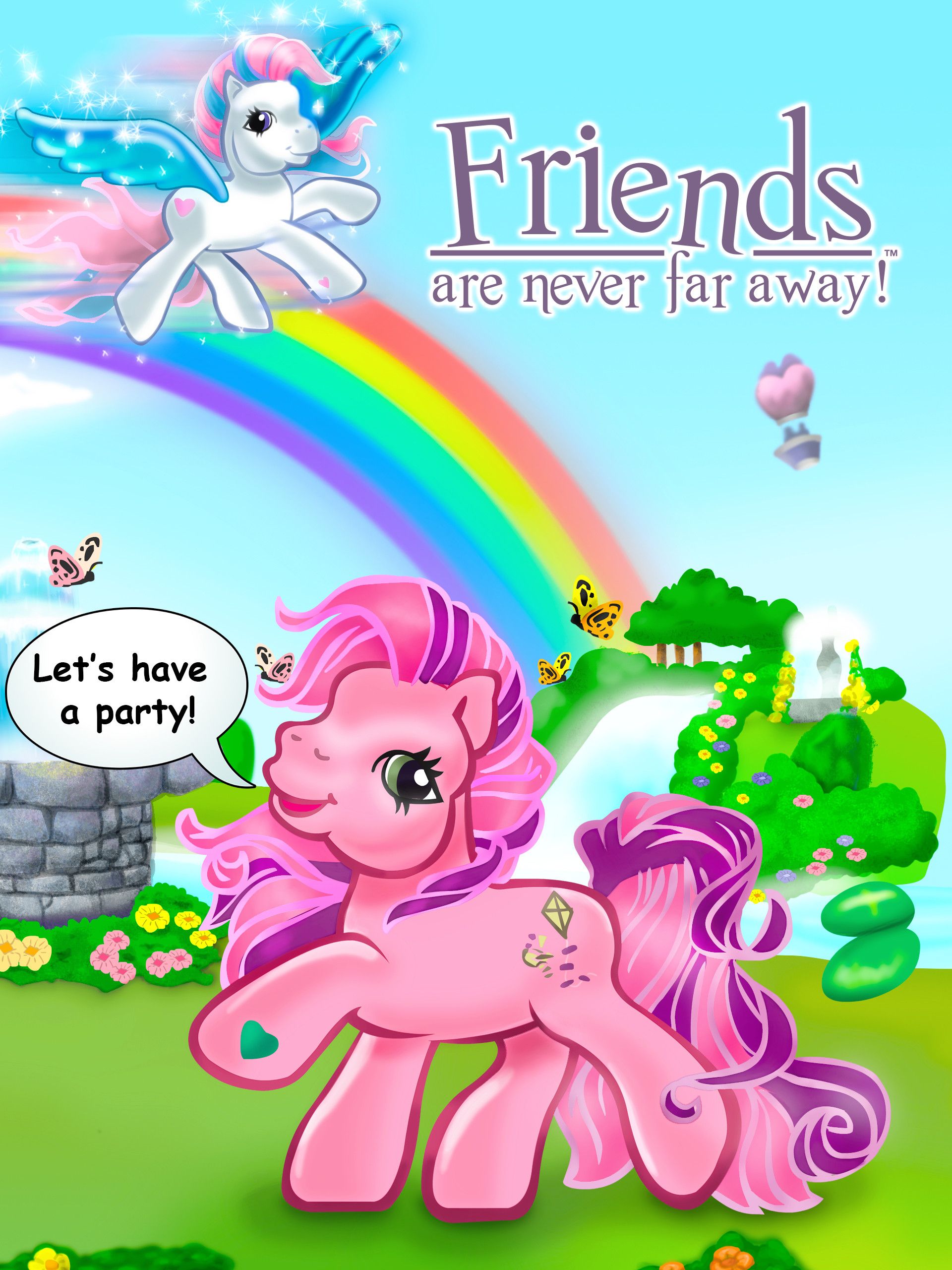 Poster of the movie My Little Pony: Friends Are Never Far Away