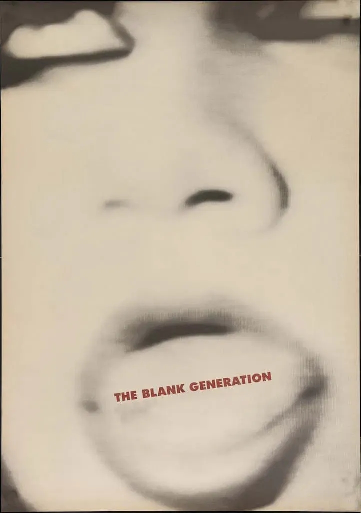 Poster of the movie The Blank Generation