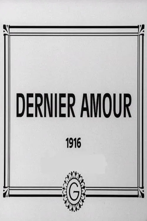 Poster for Dernier amour