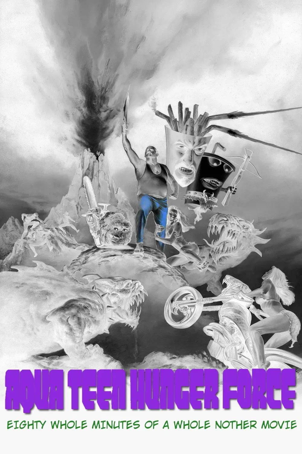 Poster of the movie Aqua Teen Hunger Force Eighty Minutes of a Whole Nother Movie