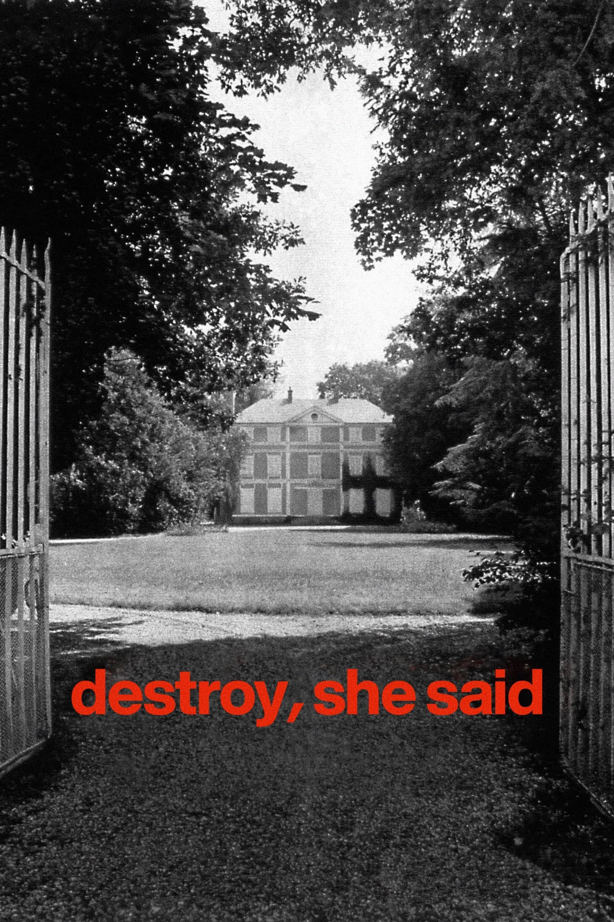 Poster of the movie Destroy, She Said
