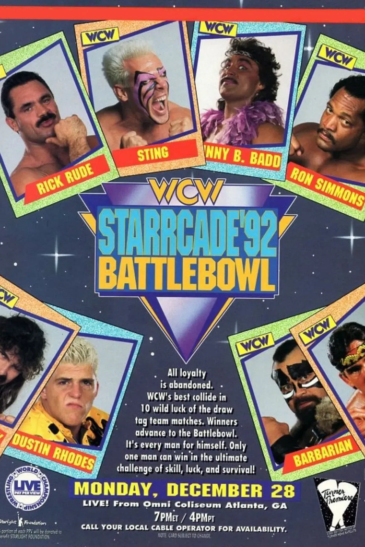 Poster of the movie WCW Starrcade 1992