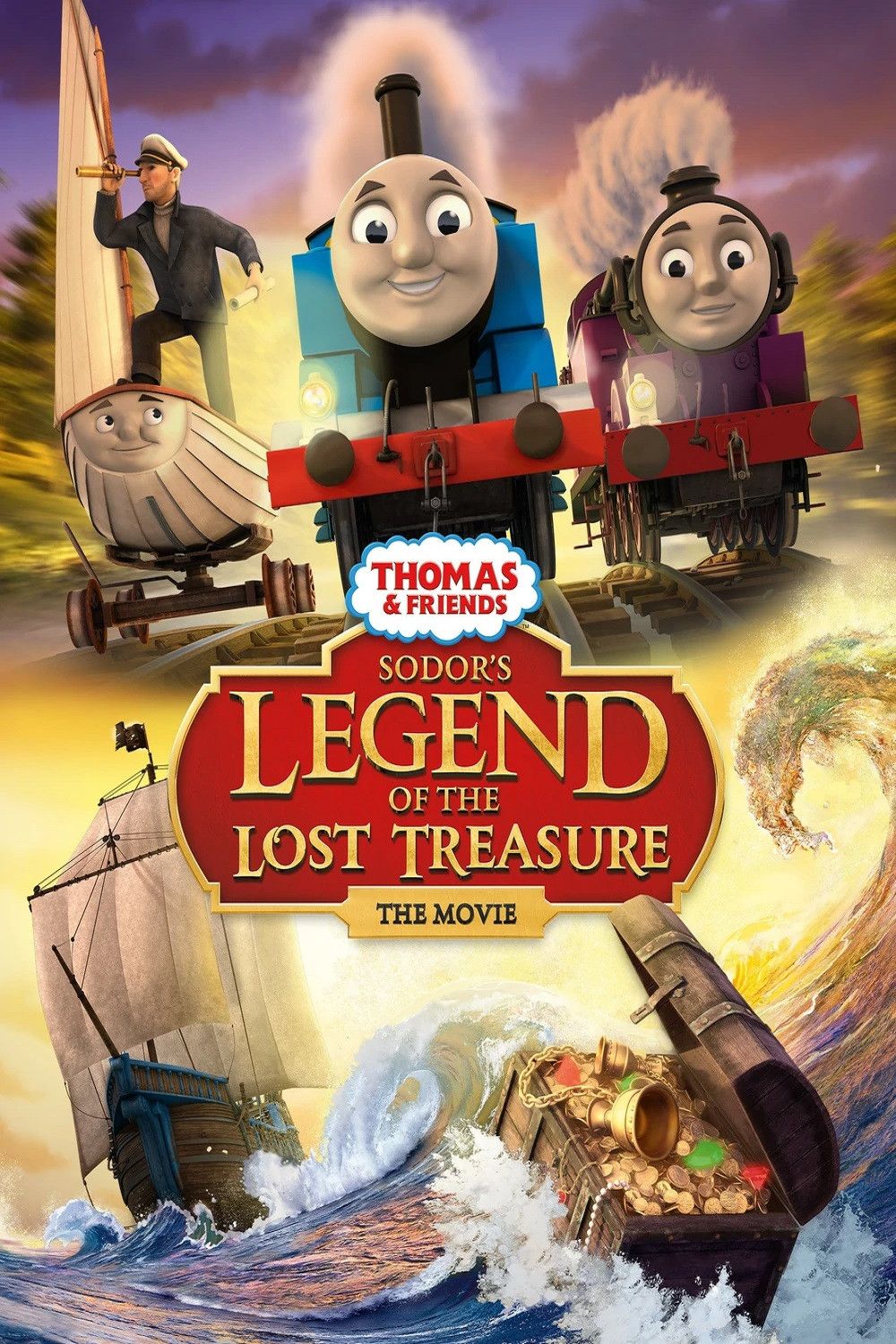 Poster of the movie Thomas & Friends: Sodor's Legend of the Lost Treasure: The Movie