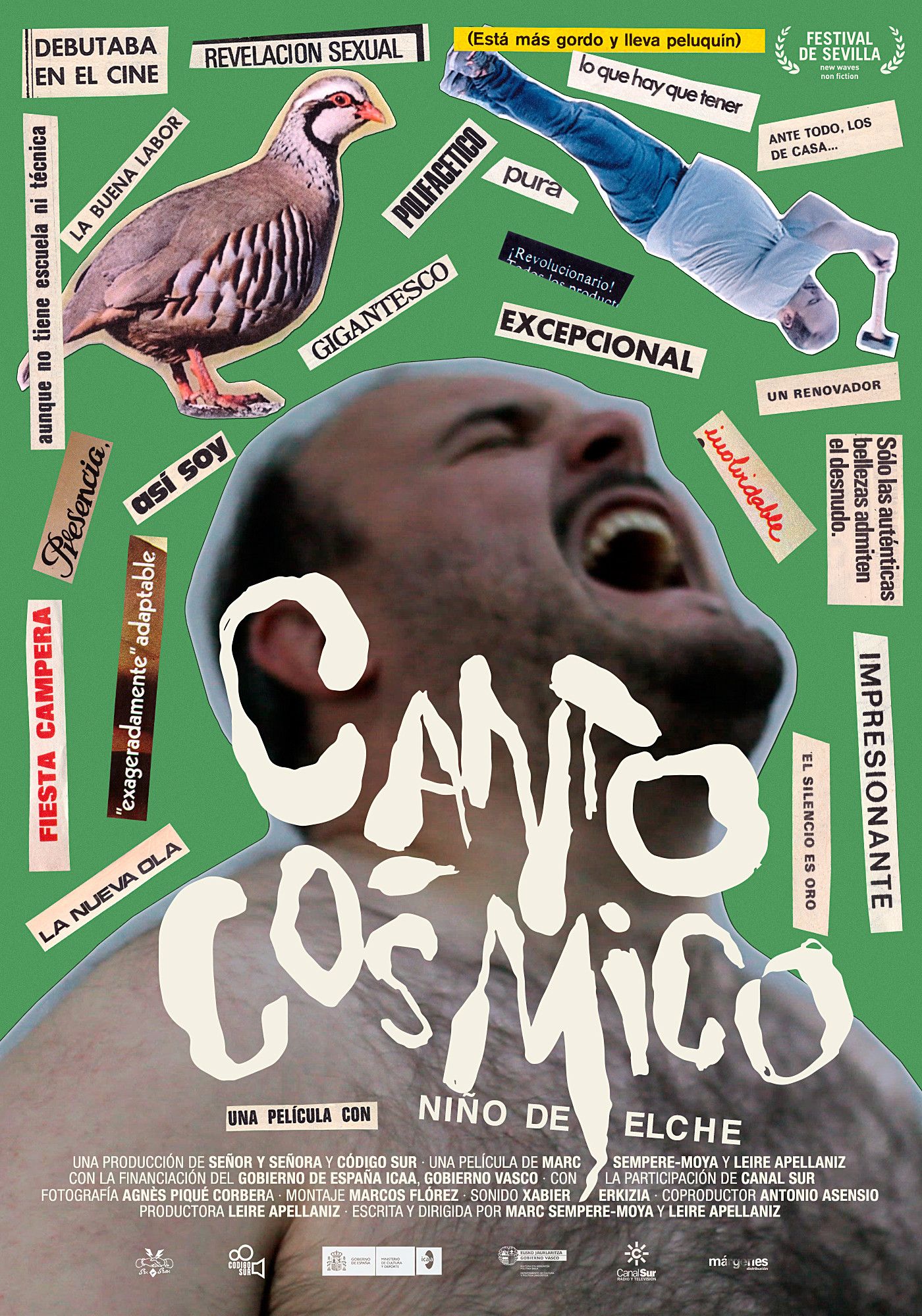 Poster of the movie Cosmic Chant. Niño de Elche