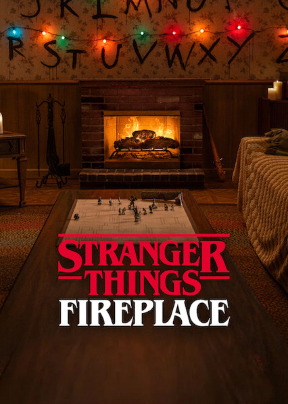 Poster of the movie Stranger Things: Fireplace