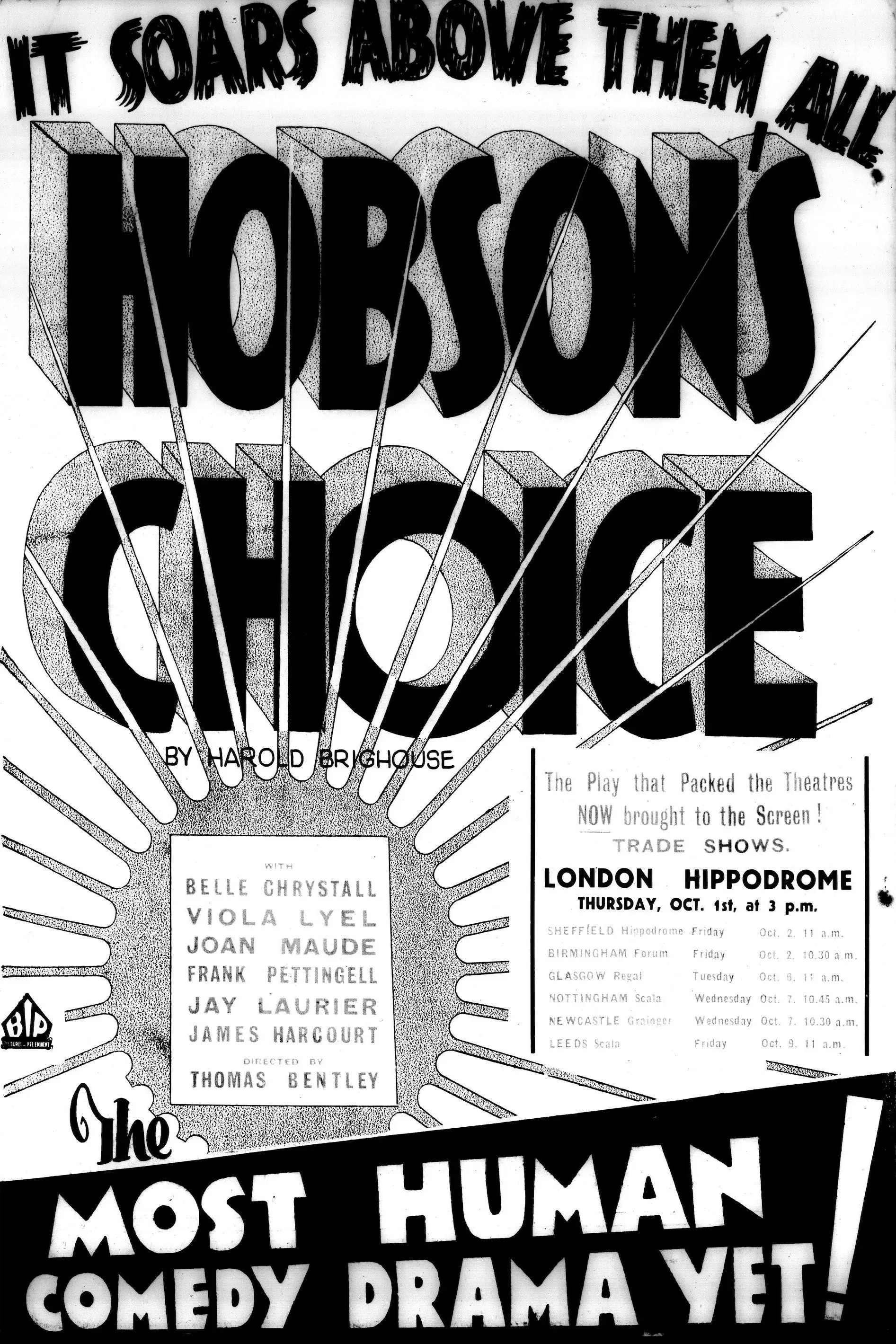 Poster of the movie Hobson's Choice