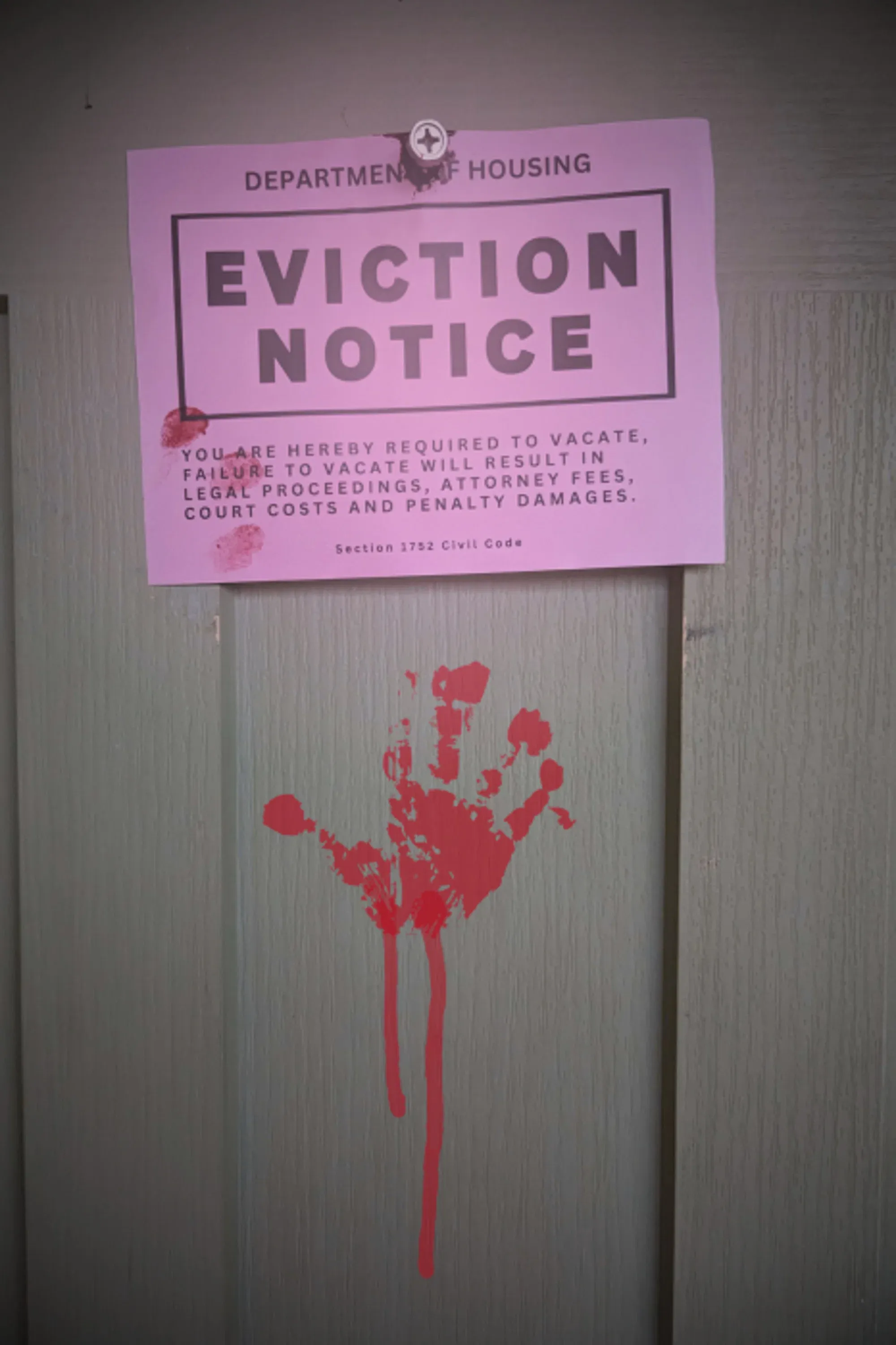 Poster for Eviction Notice
