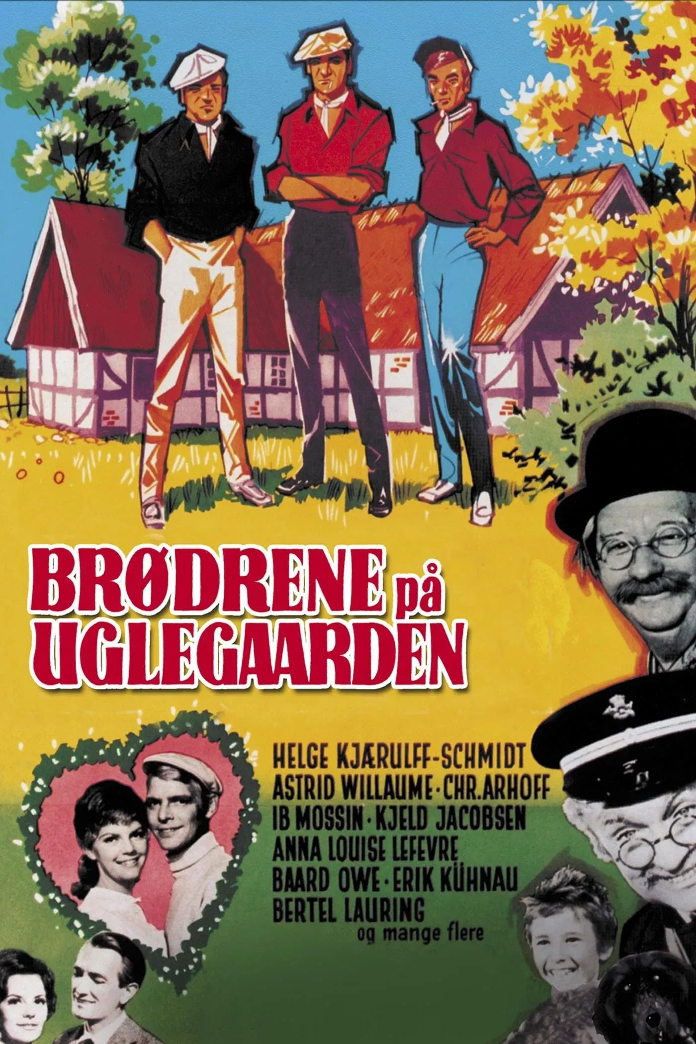 Poster of the movie Brødrene på Uglegaarden