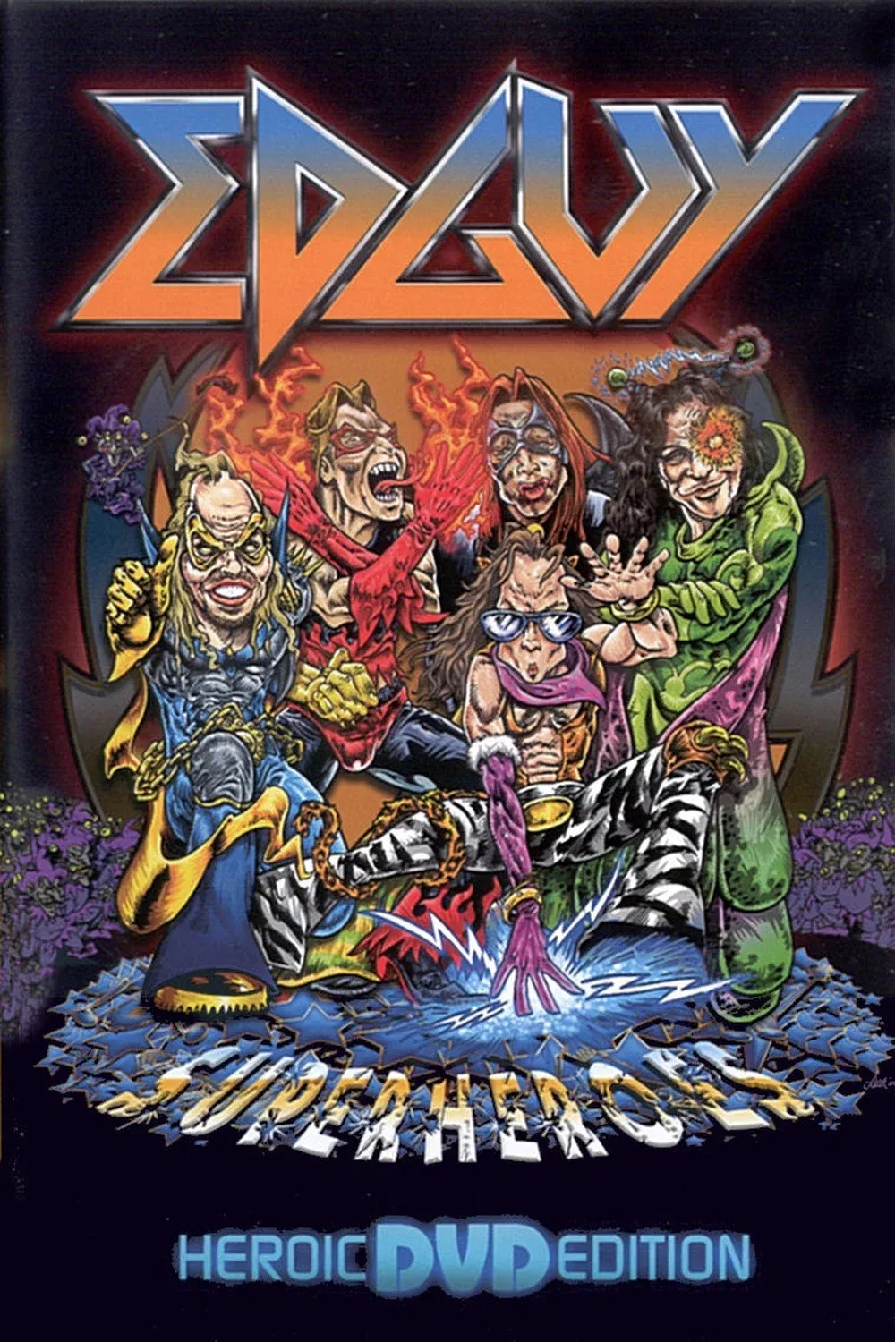 Poster for Edguy: Superheroes