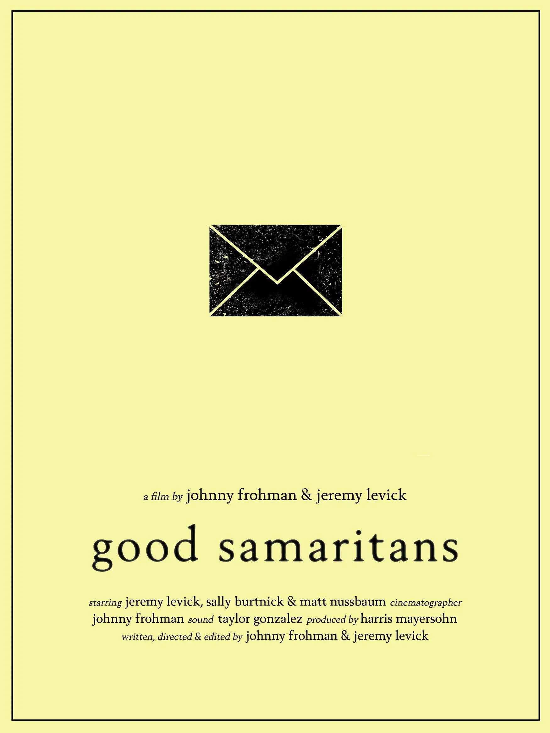 Poster for Good Samaritans