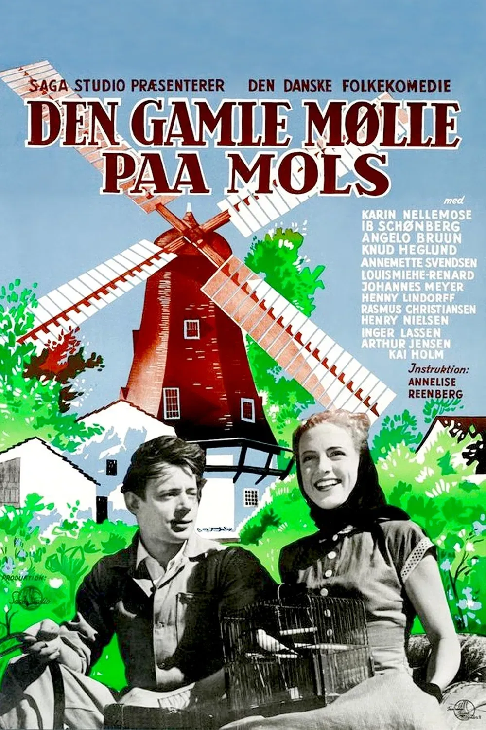 Poster of the movie Den gamle mølle paa Mols