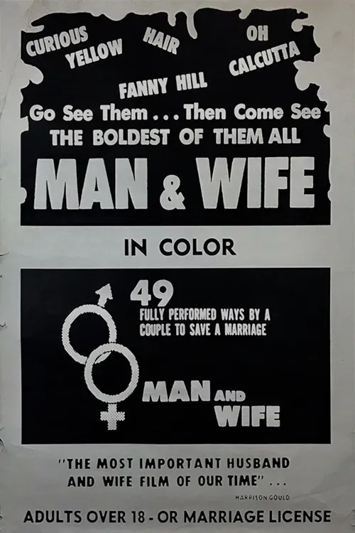 Poster of the movie Man & Wife: An Educational Film for Married Adults