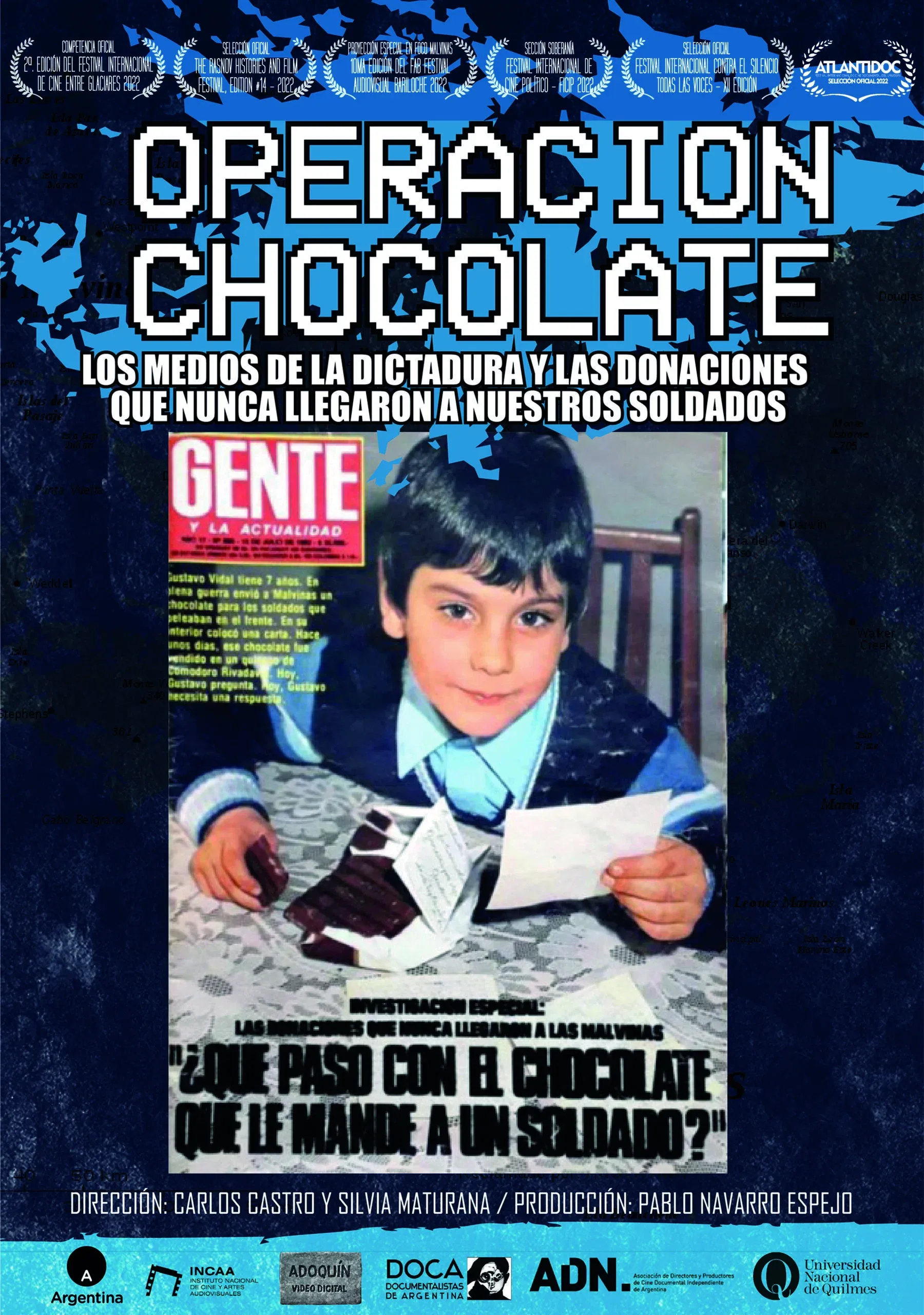 Poster for A Chocolate and a Press Operation