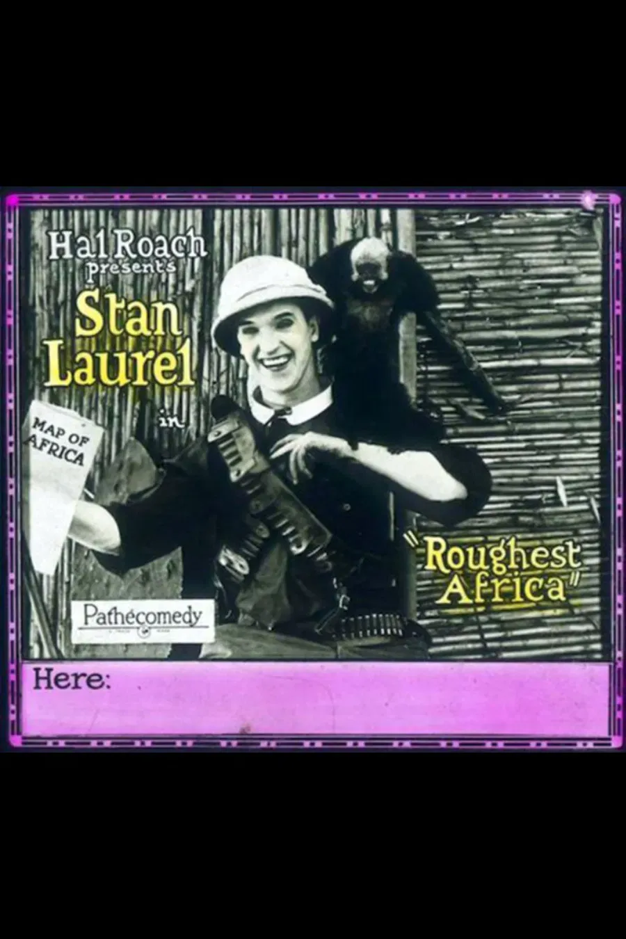 Poster of the movie Roughest Africa