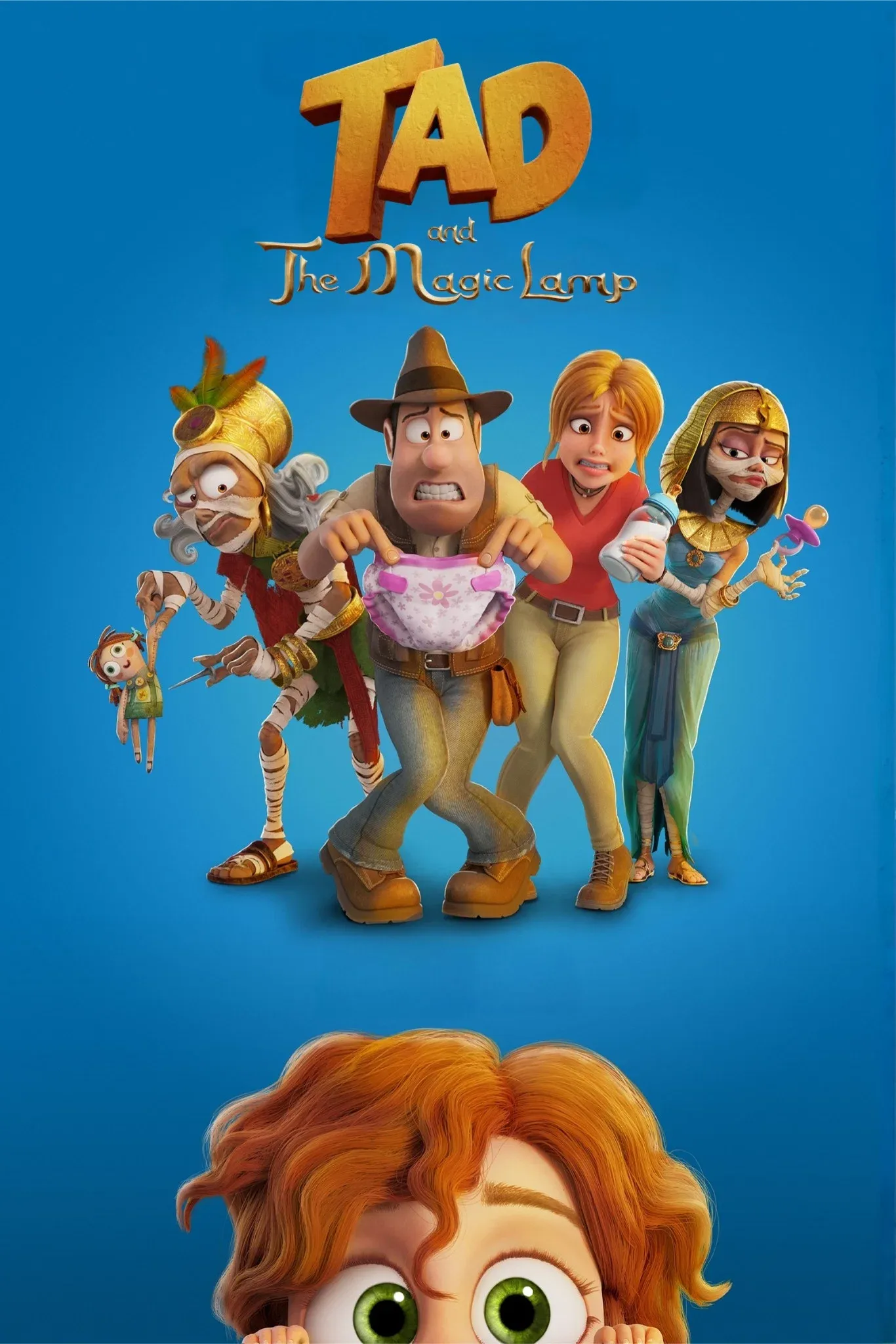 Poster for Tad and The Magic Lamp