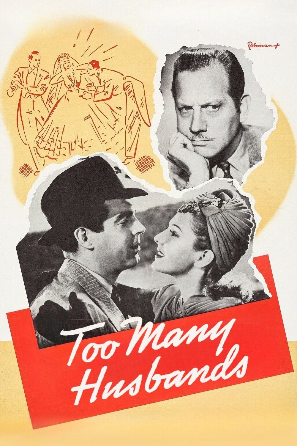 Poster of the movie Too Many Husbands