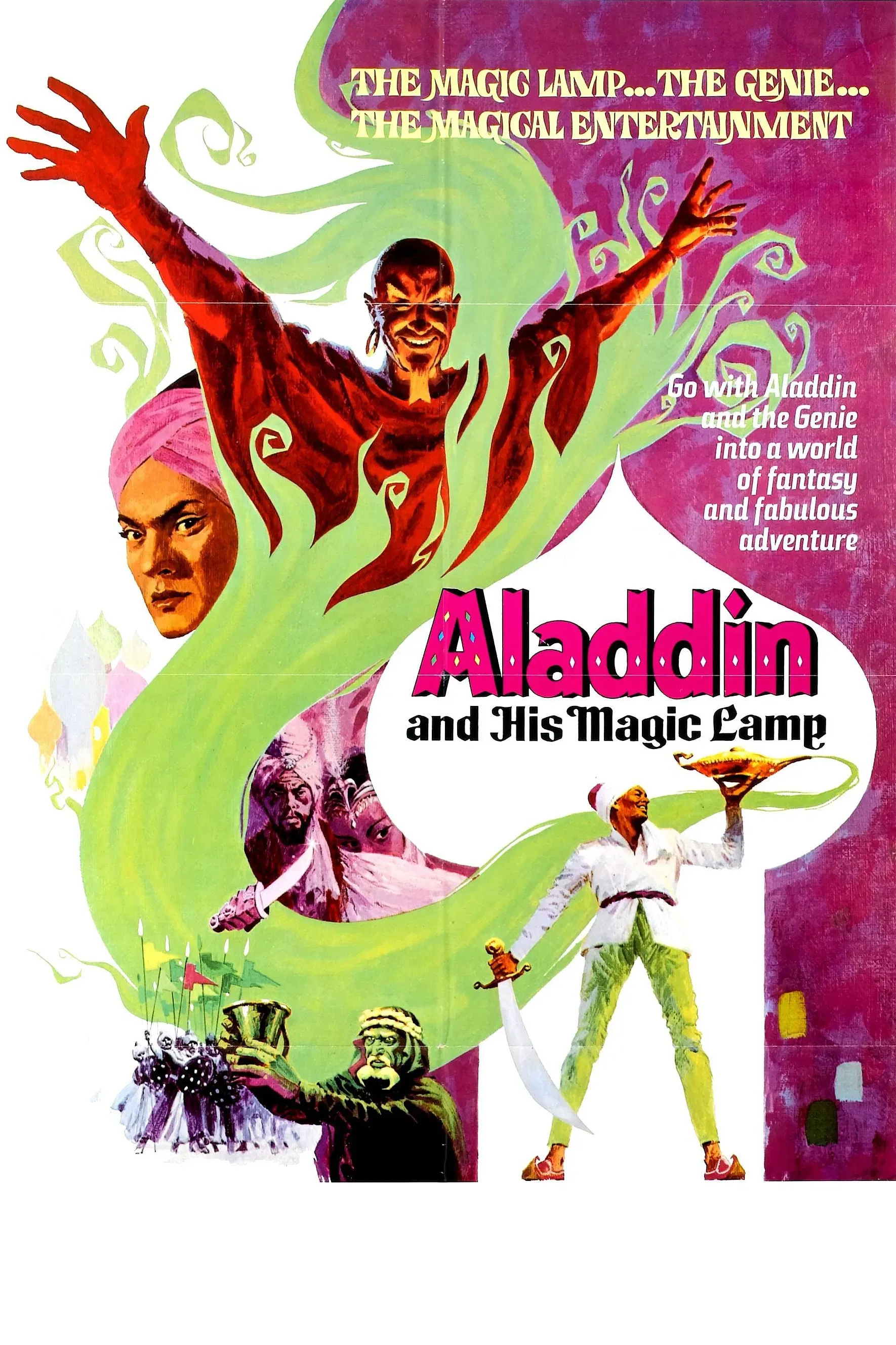 Poster of the movie Aladdin and His Magic Lamp