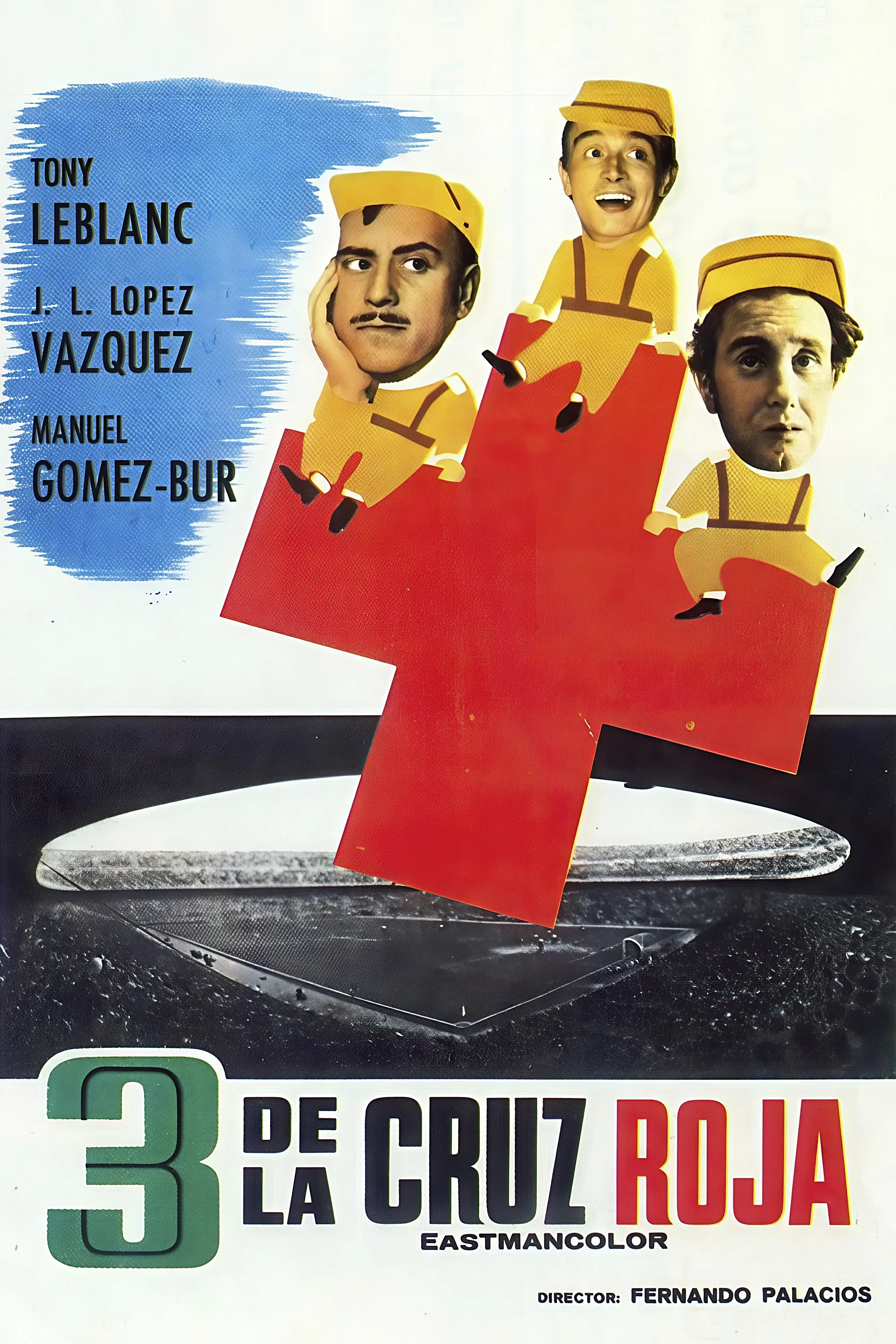 Poster of the movie Tres de la Cruz Roja