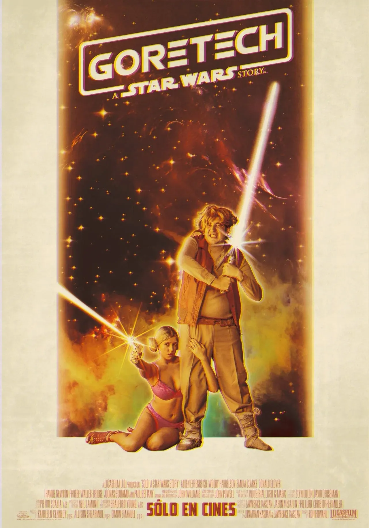 Poster of the movie Starwars: Goretech