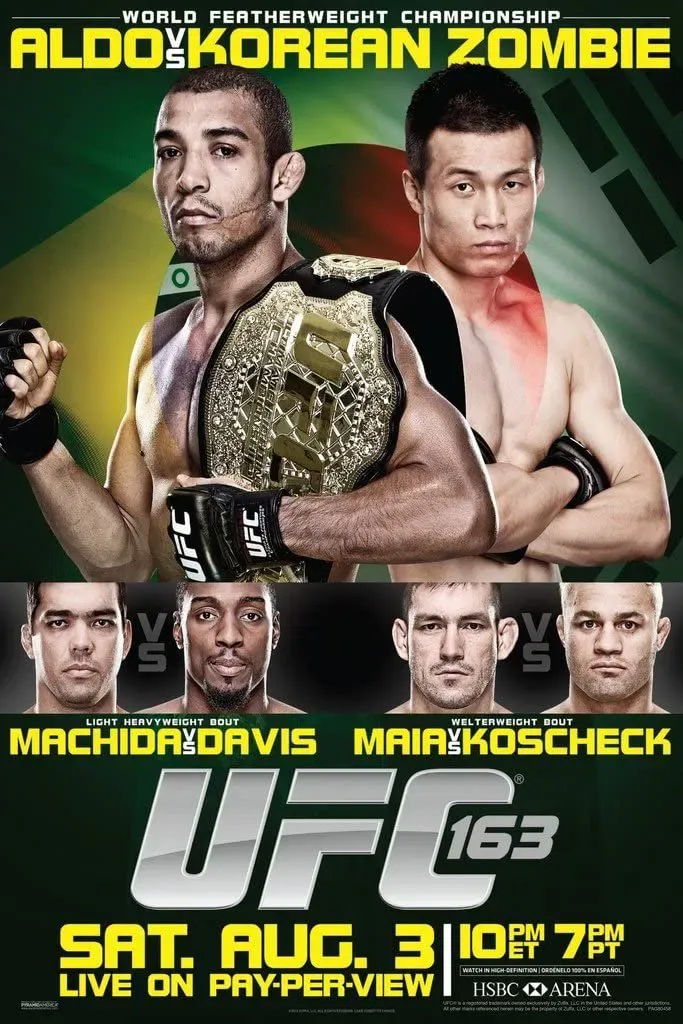 Poster of the movie UFC 163: Aldo vs Korean Zombie