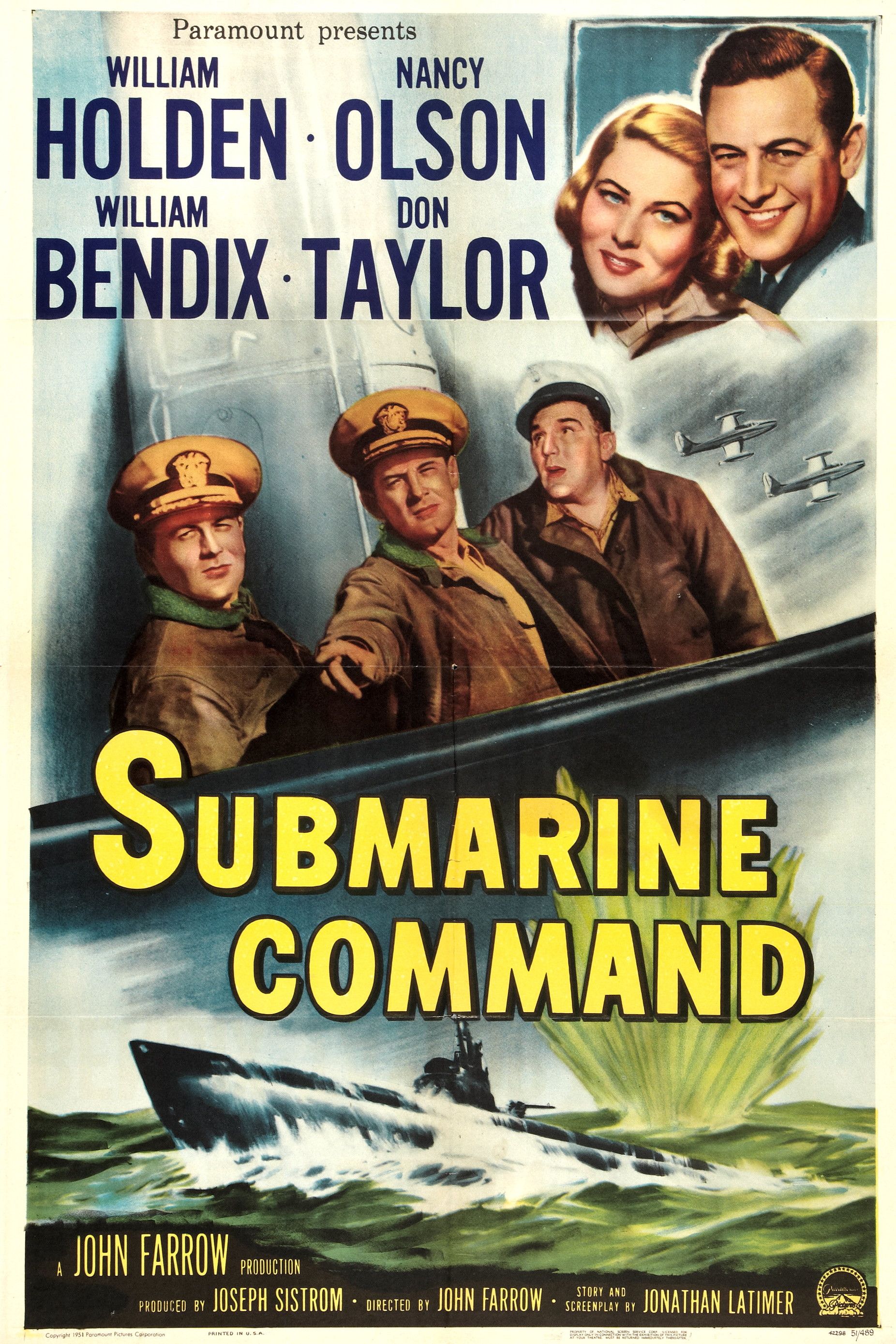 Poster of the movie Submarine Command