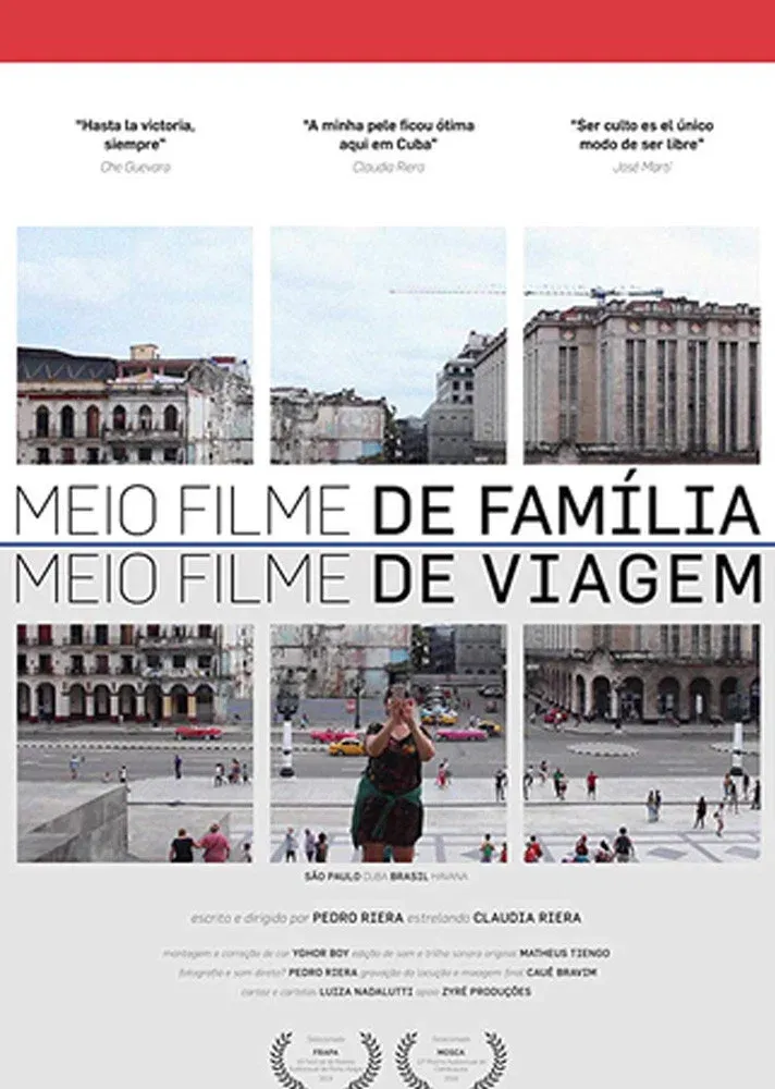 Poster for Meio Filme de Família. Meio Filme de Viagem