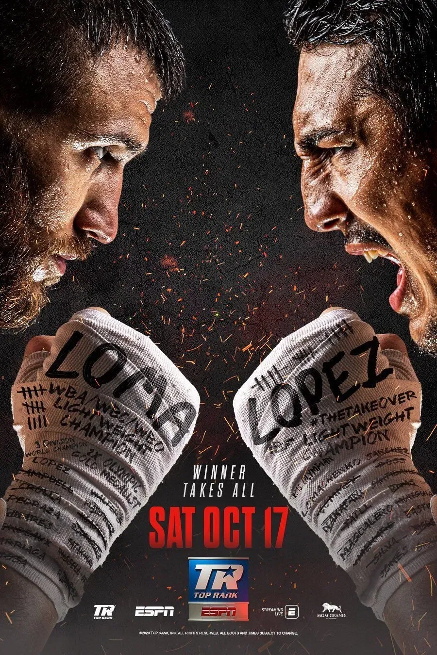 Poster of the movie Vasyl Lomachenko vs. Teófimo López