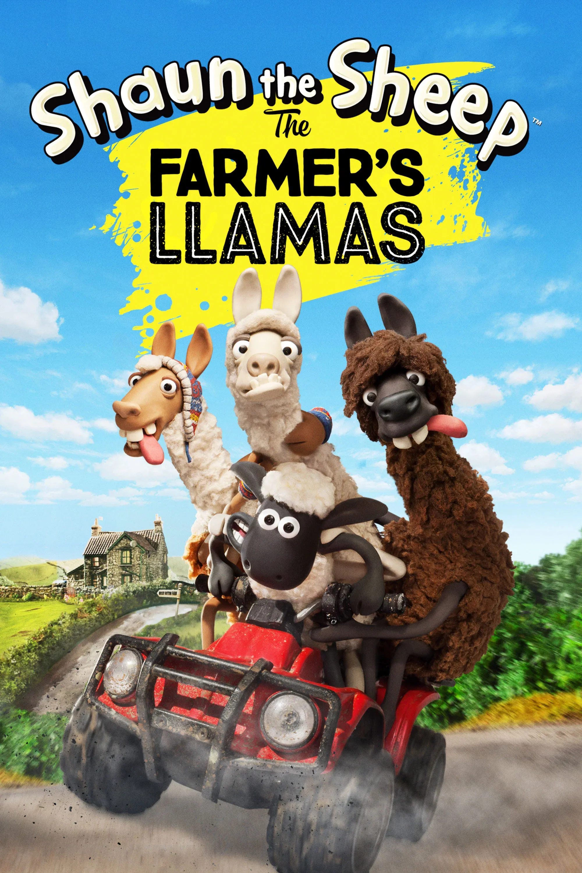 Poster of the movie Shaun the Sheep: The Farmer's Llamas