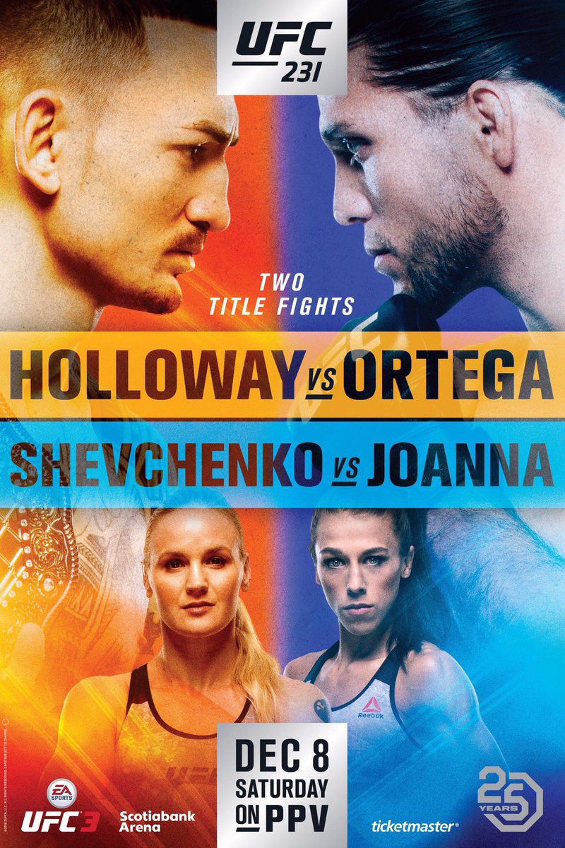 Poster of the movie UFC 231: Holloway vs. Ortega