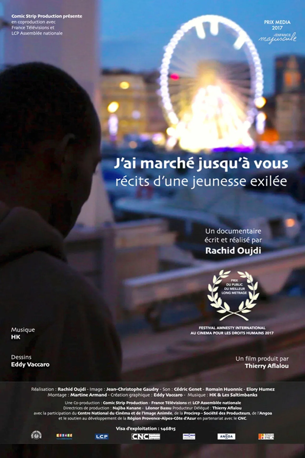 Poster for Récits d'une jeunesse exilée - J'ai marché jusqu'à vous