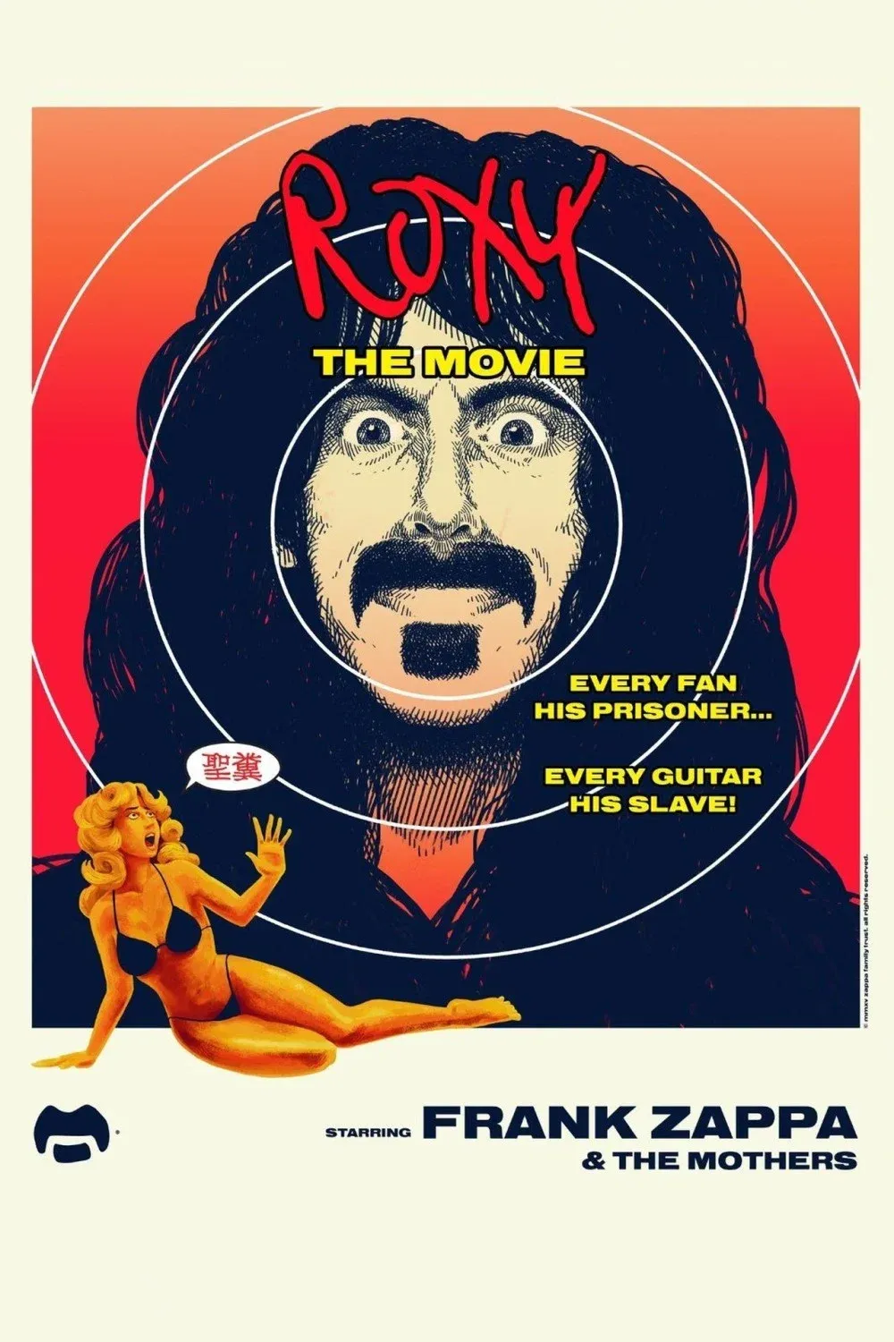 Poster for Frank Zappa & The Mothers: Roxy: The Movie