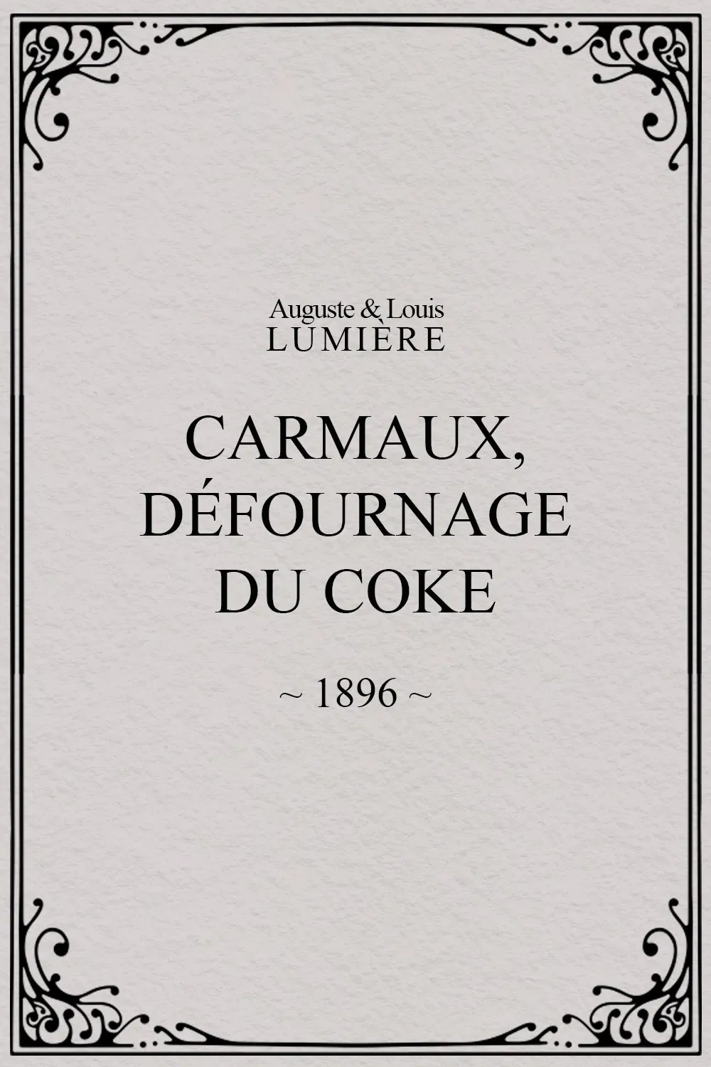 Poster of the movie Carmaux: Drawing Out the Coke