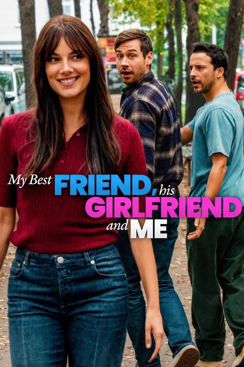 Poster for My Best Friend, His Girlfriend and Me