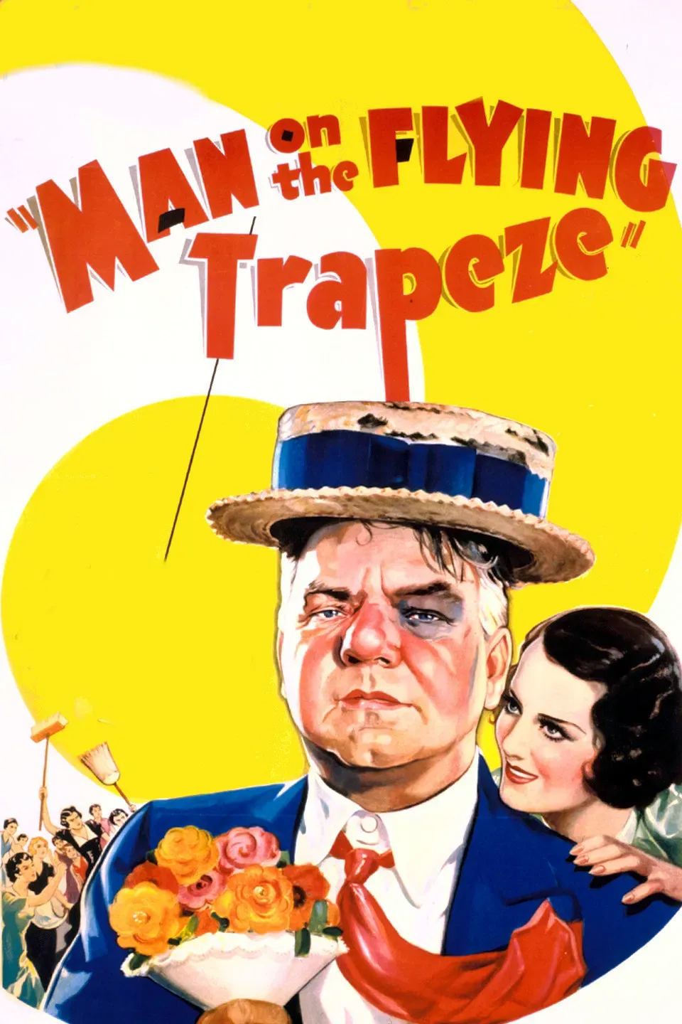 Poster of the movie Man on the Flying Trapeze