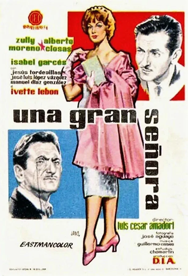 Poster for Una gran señora