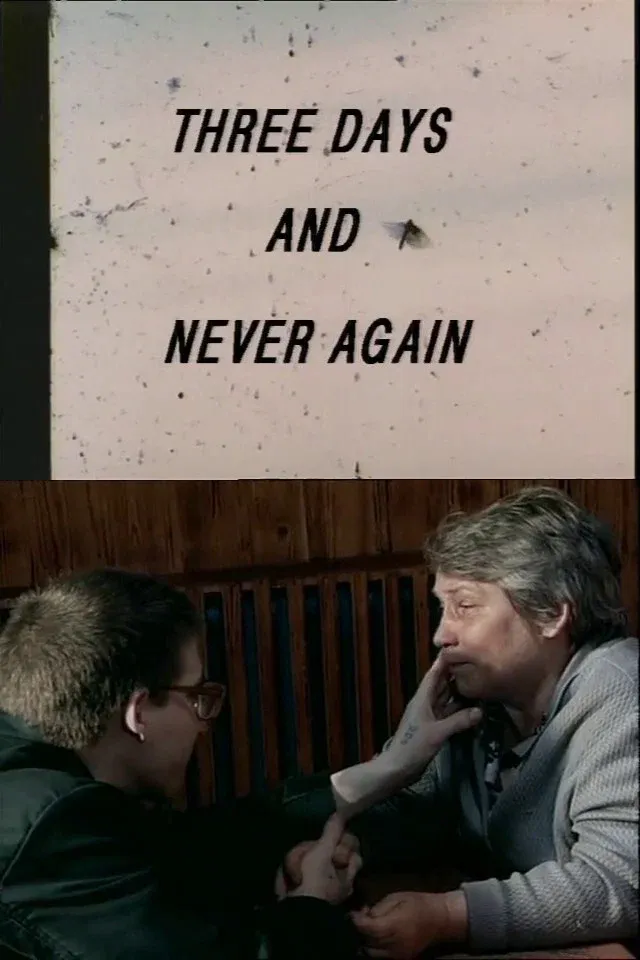 Poster for Three Days and Never Again