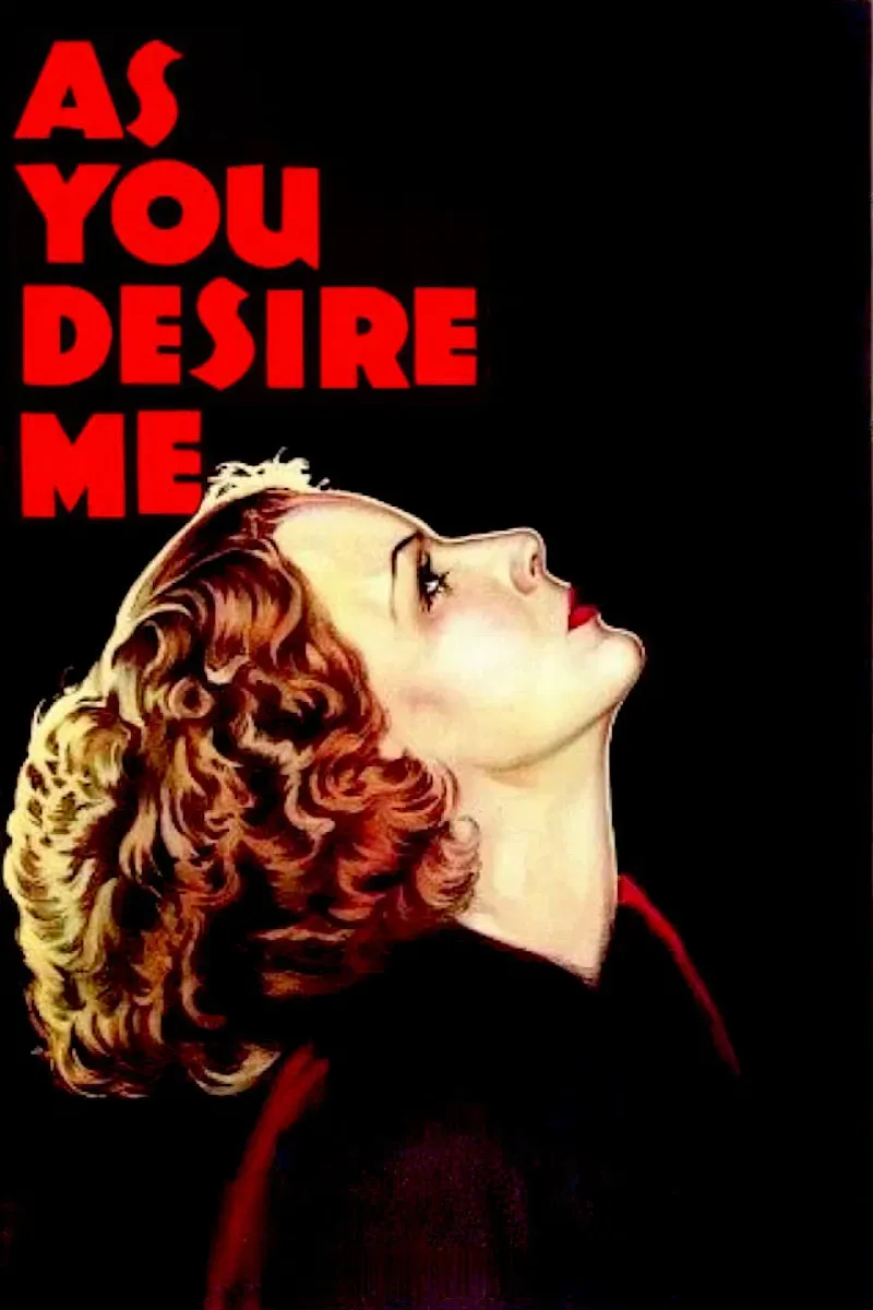 Poster of the movie As You Desire Me