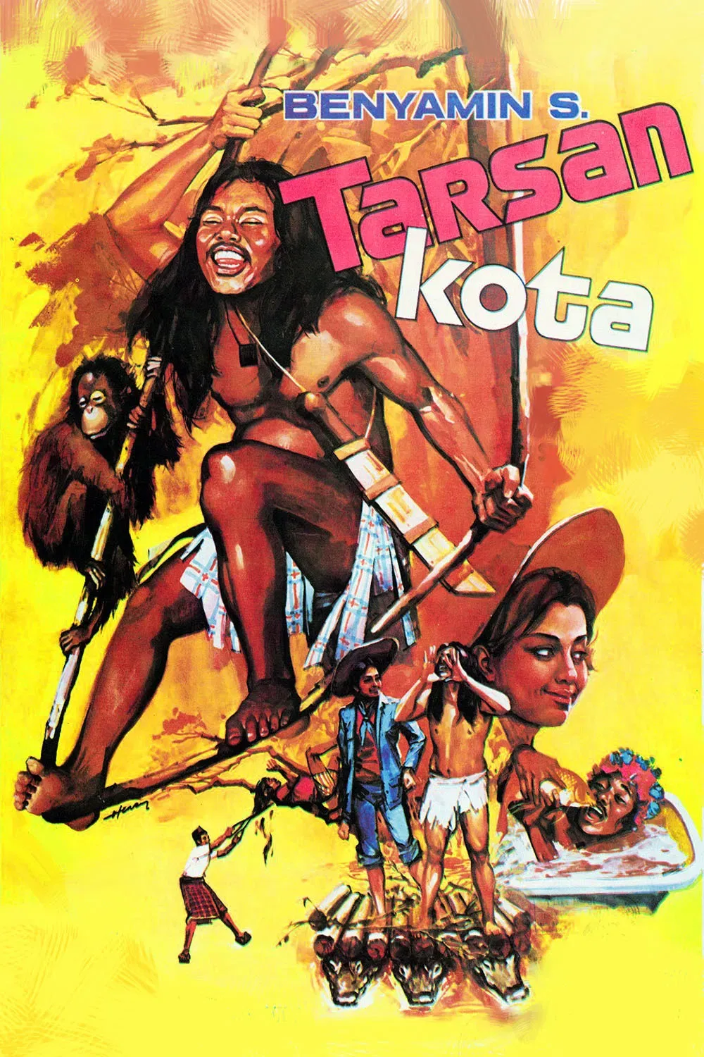 Poster of the movie Tarzan in the City