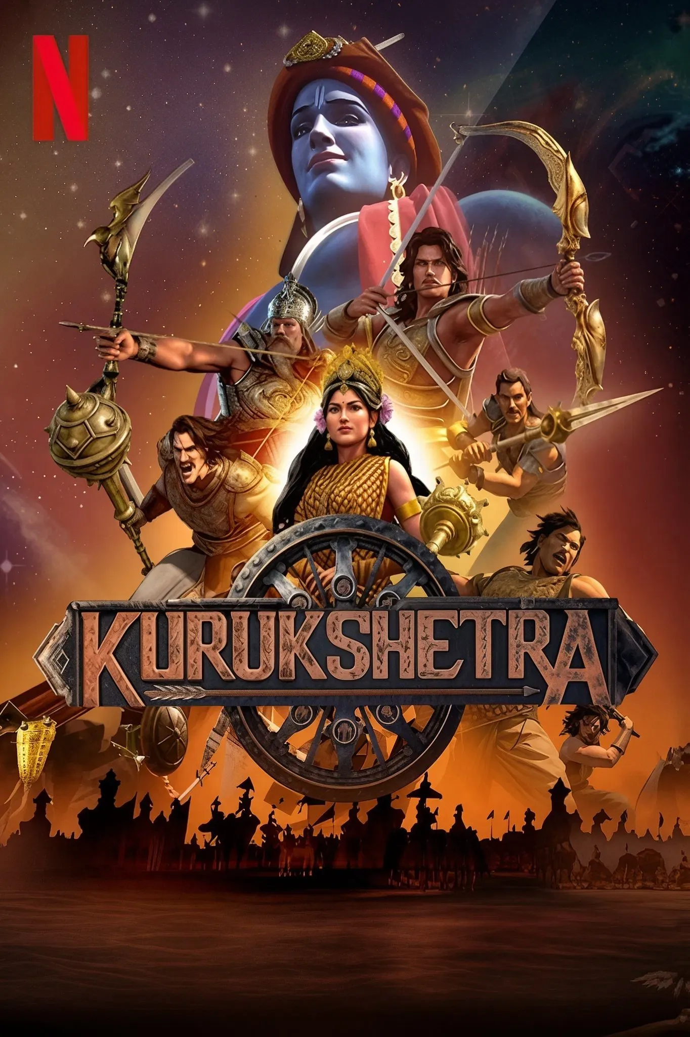 Poster of Kurukshetra: The Great War of Mahabharata
