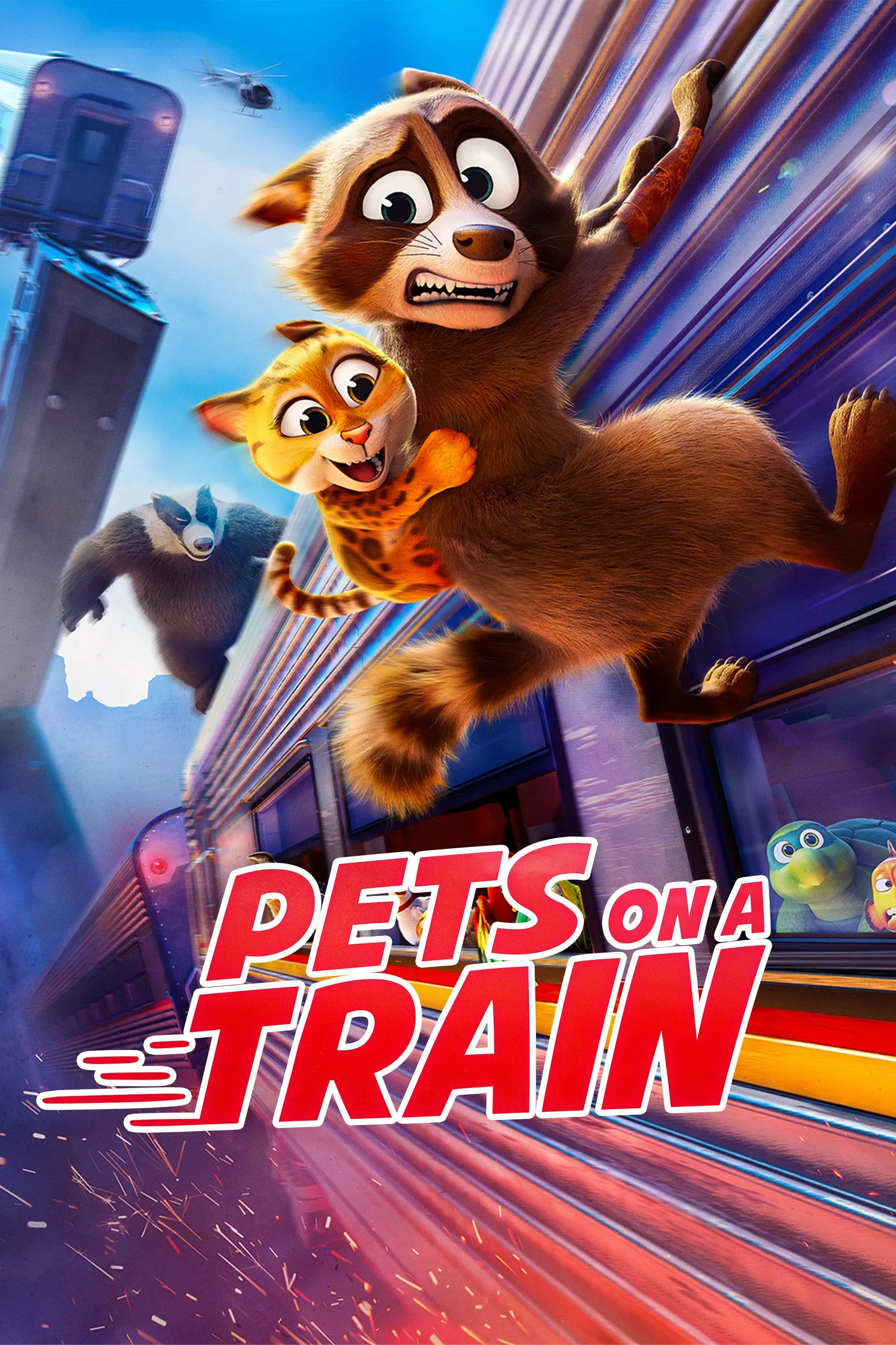 Poster for Pets on a Train