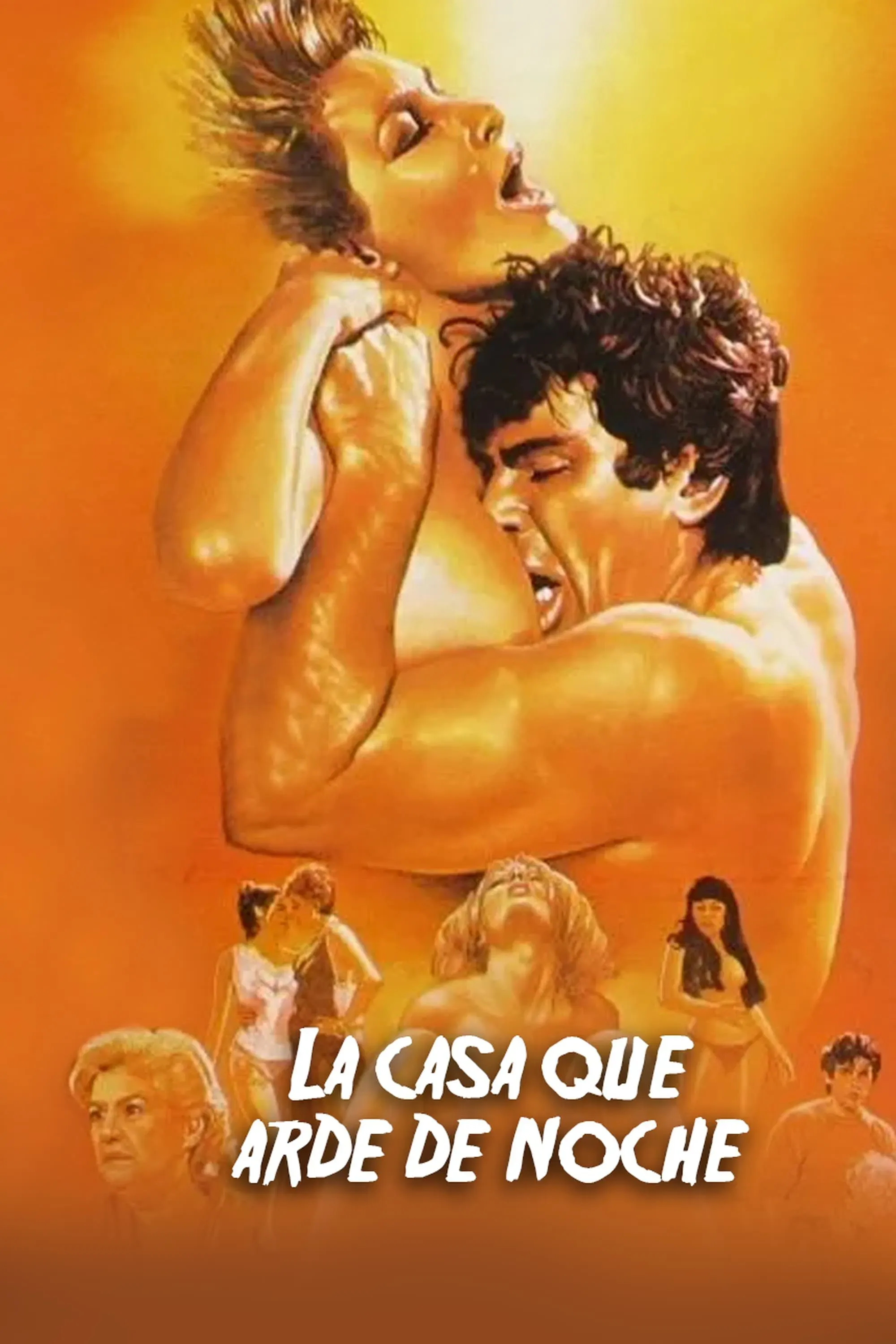 Poster of the movie La Casa Que Arde de Noche