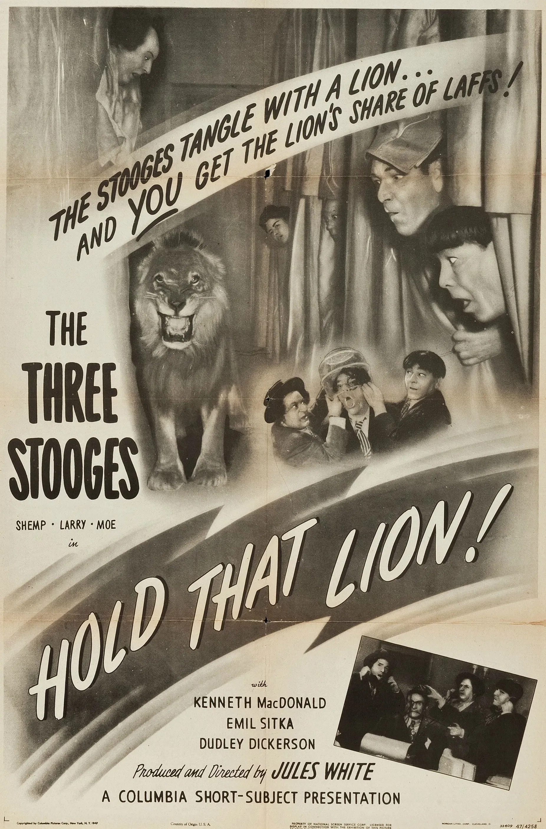Poster of the movie Hold That Lion!