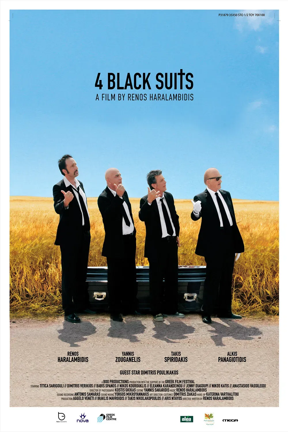 Poster of the movie 4 Black Suits