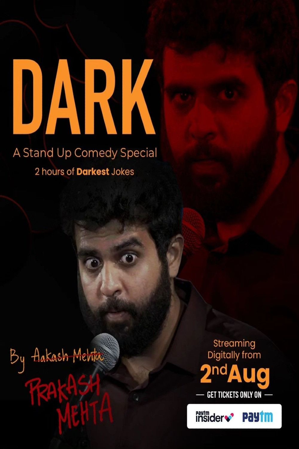 Poster of the movie Aakash & Prakash Mehta: Dark