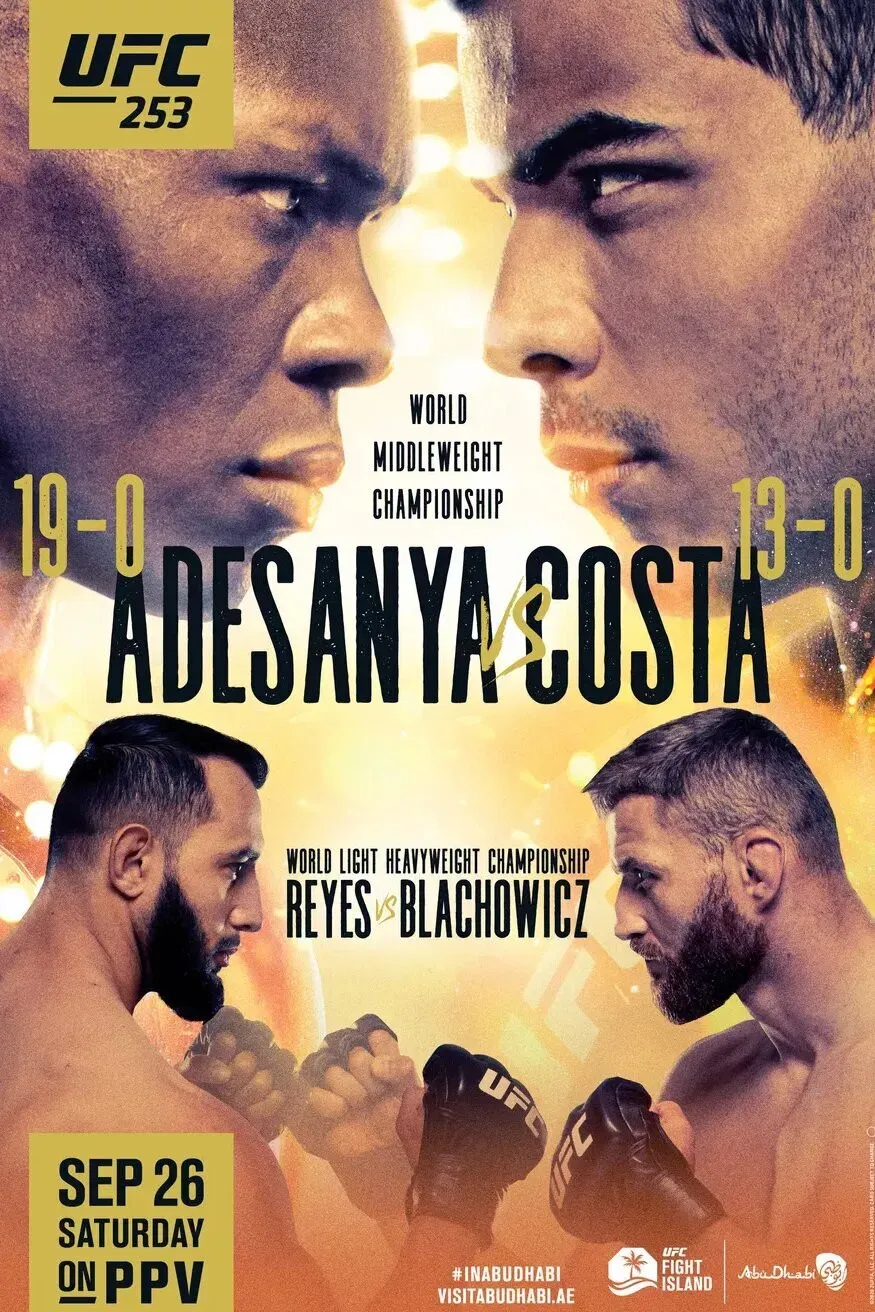 Poster of the movie UFC 253: Adesanya vs. Costa